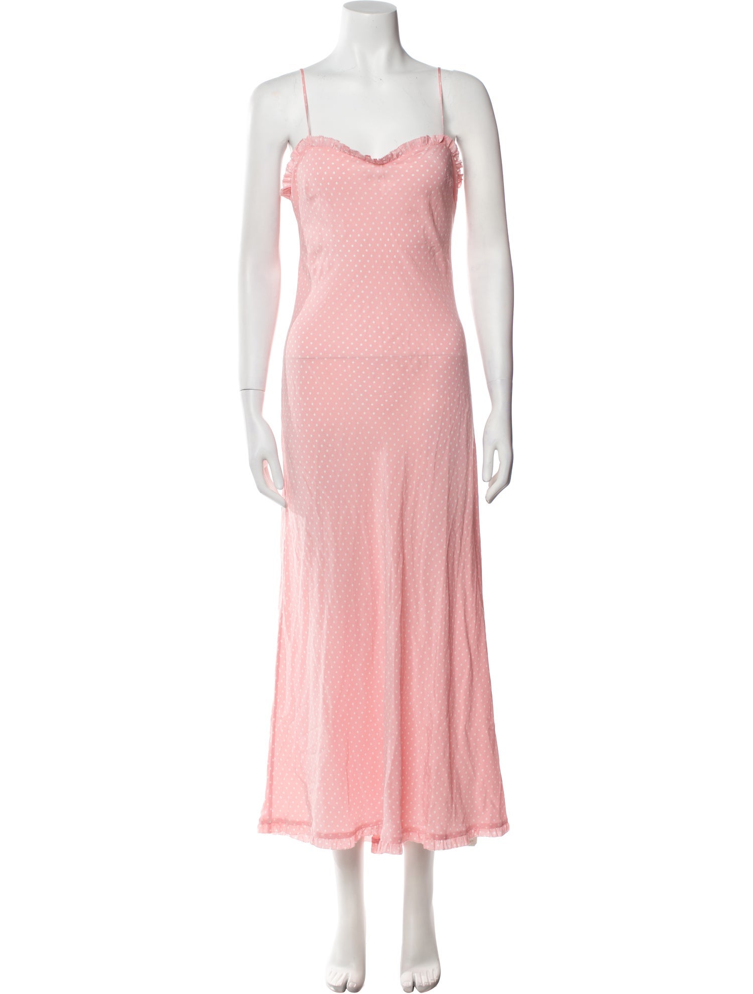 DÔEN Silk Midi Length Dress