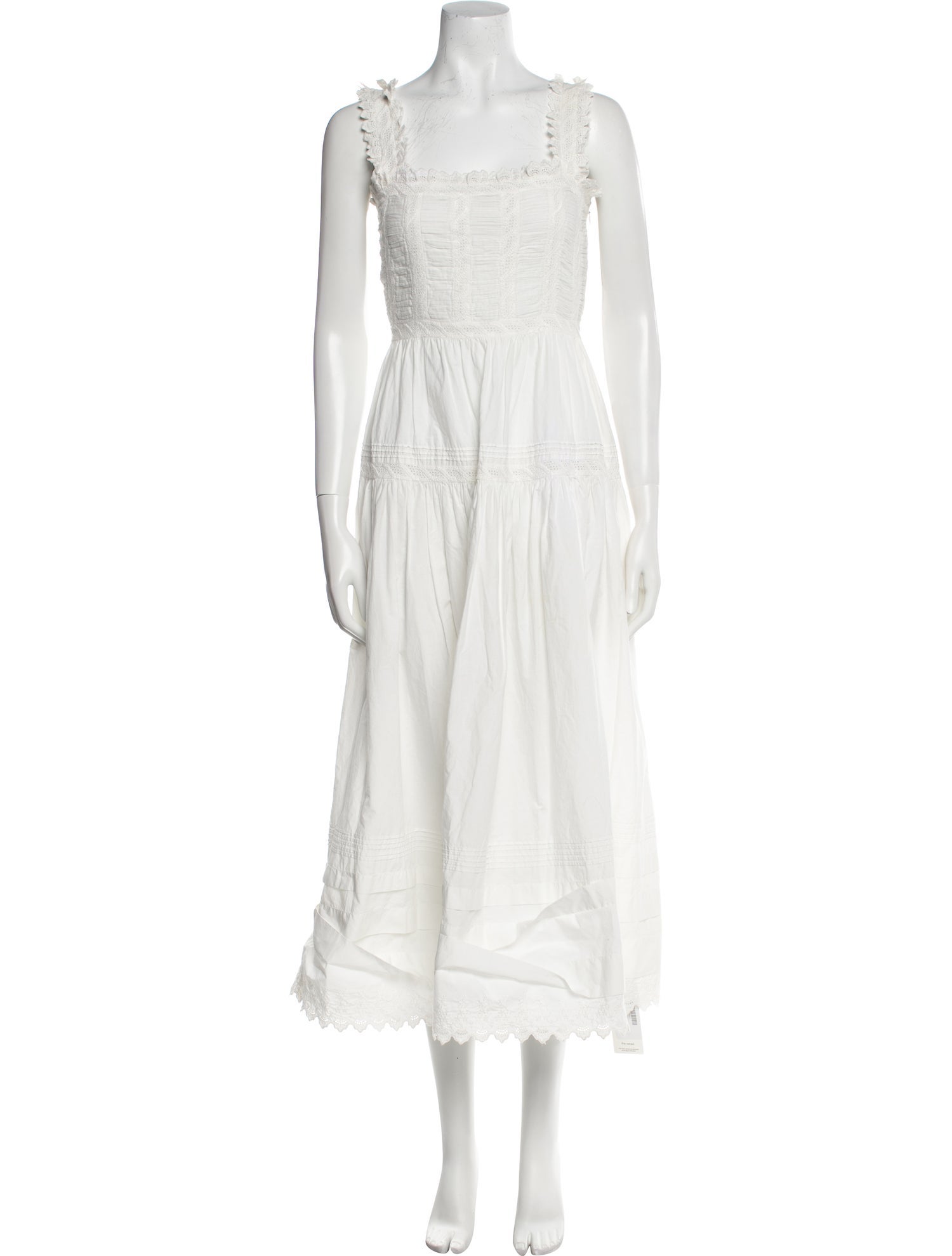 DÔEN Square Neckline Long Dress