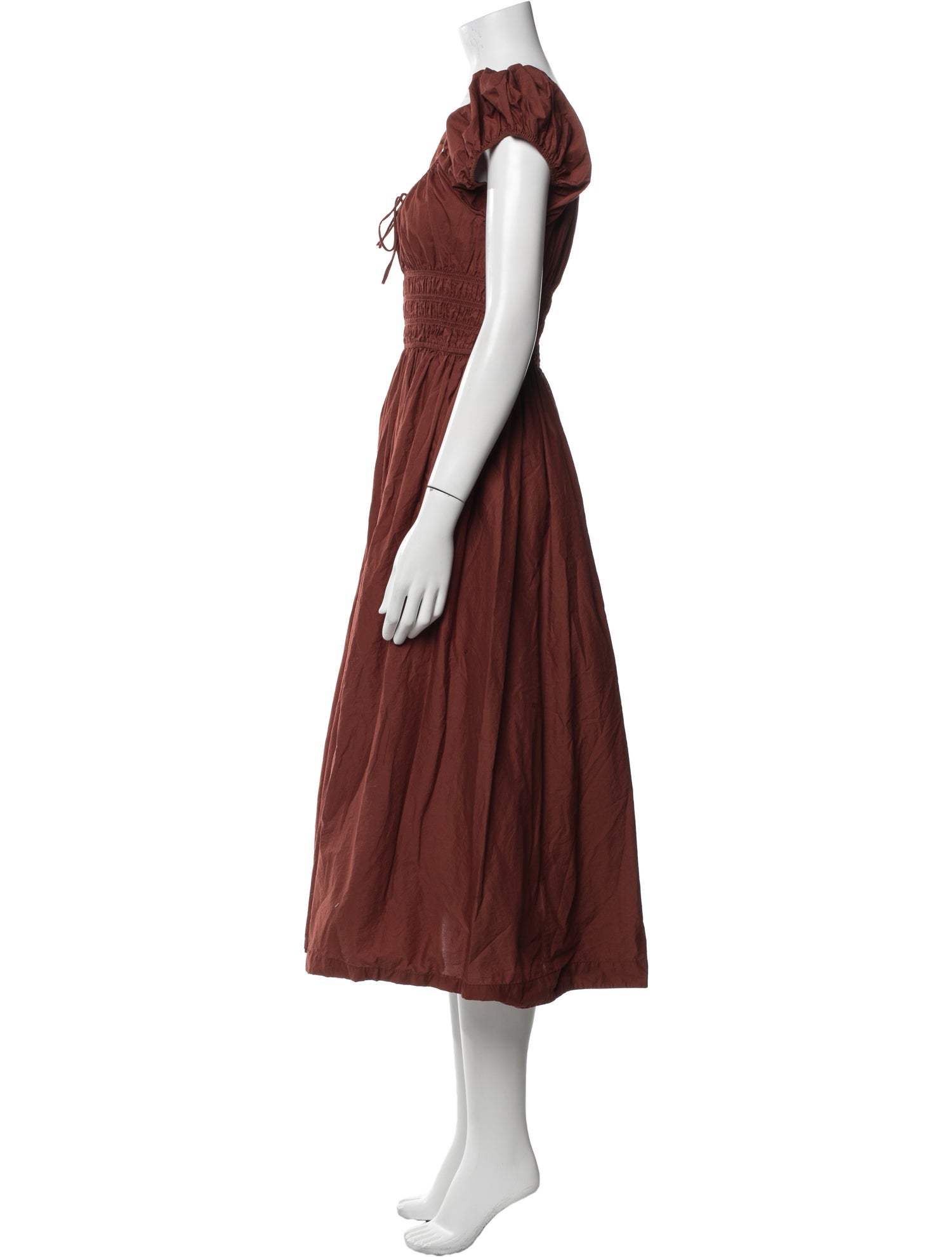 DÔEN Square Neckline Long Dress