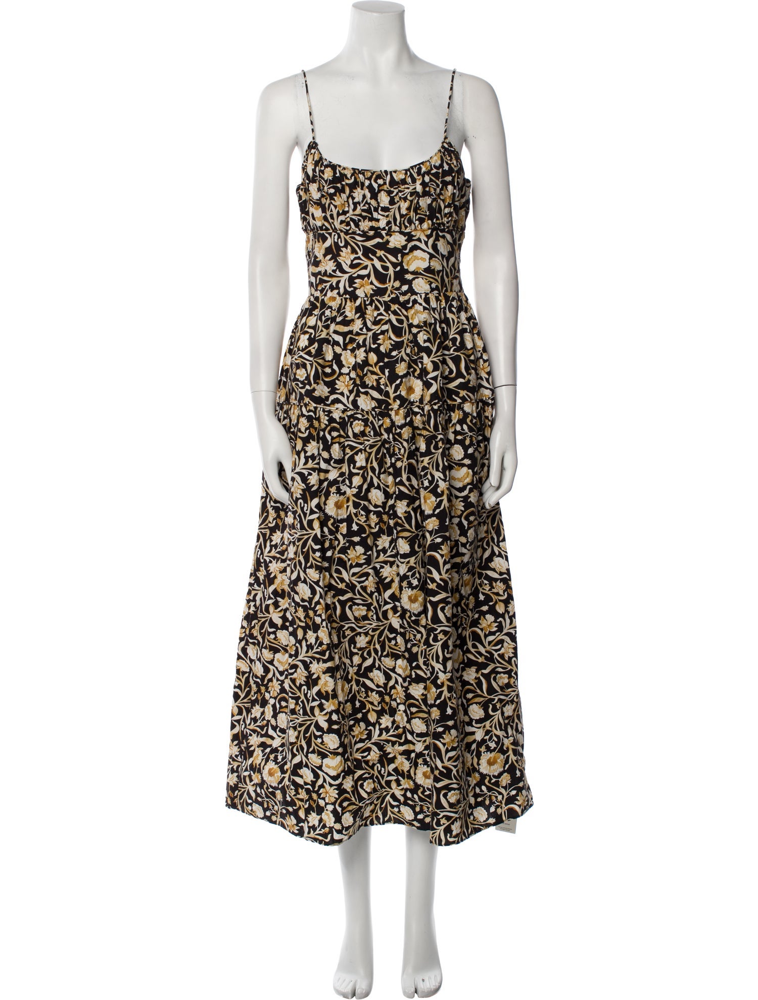 DÔEN Floral Print Long Dress