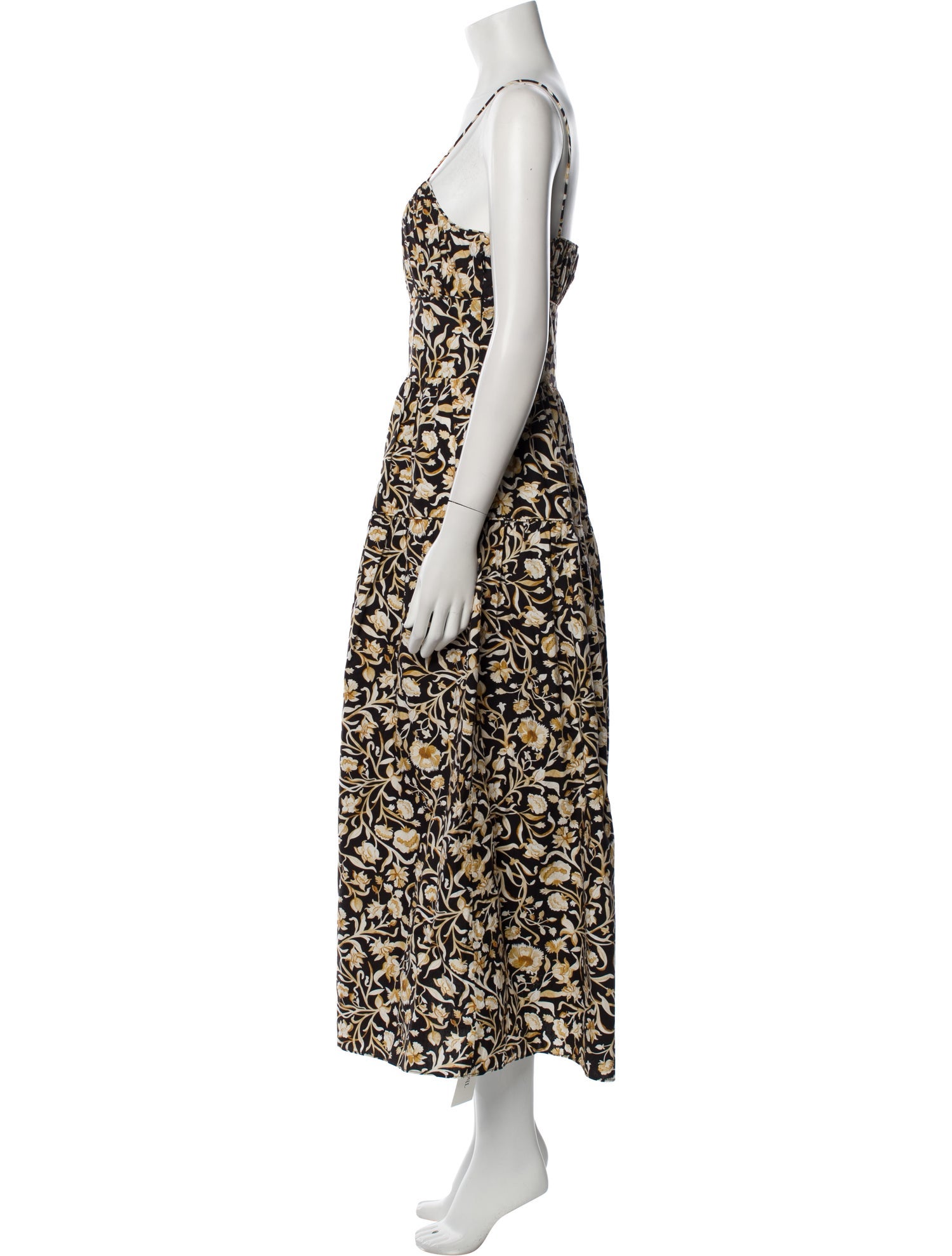 DÔEN Floral Print Long Dress