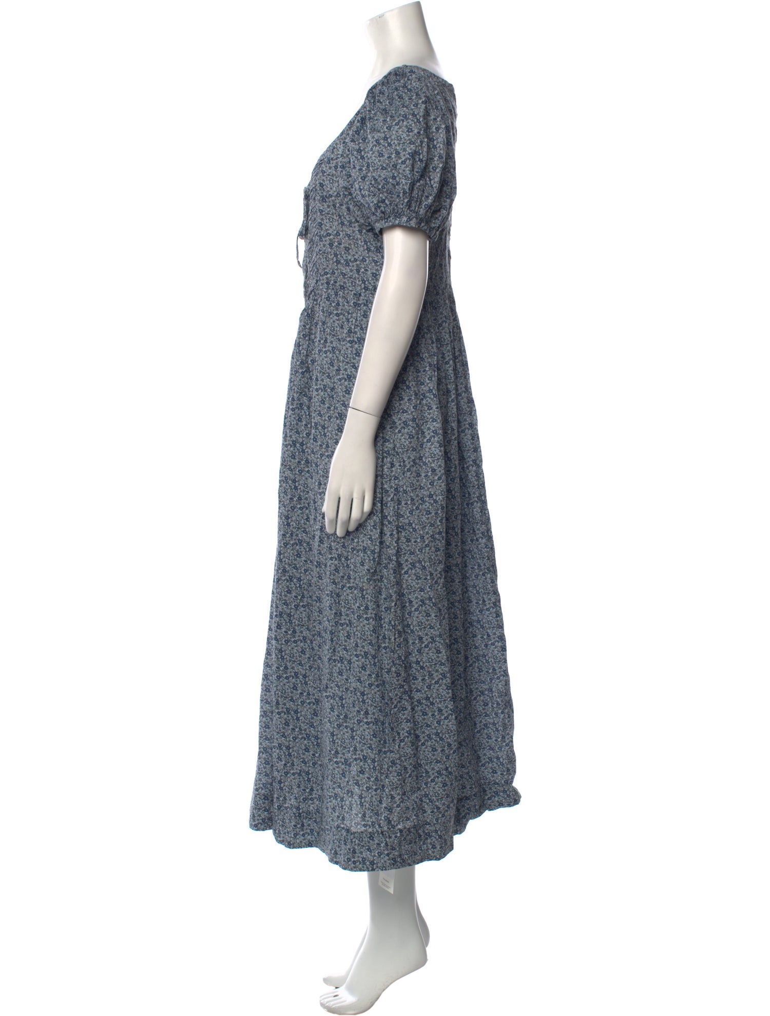 DÔEN Floral Print Long Dress