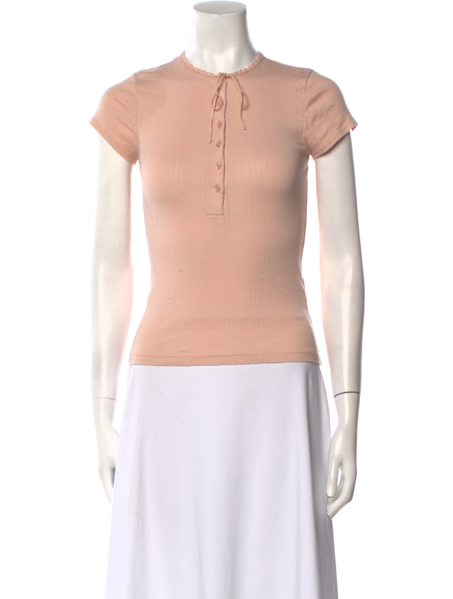 DÔEN Crew Neck Short Sleeve Top