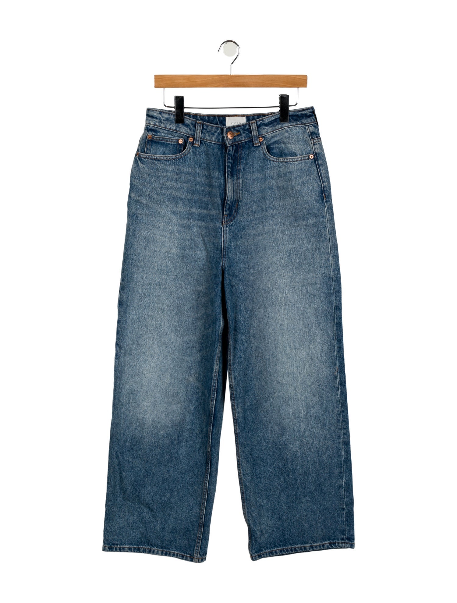 DÔEN High-Rise Wide Leg Jeans