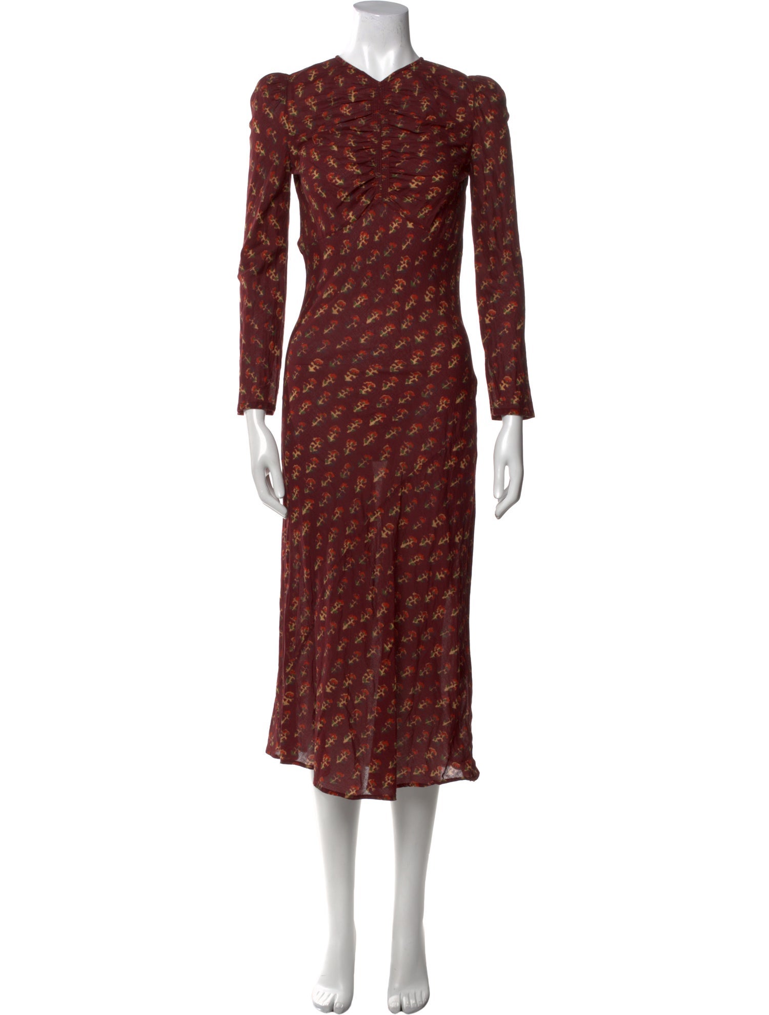 DÔEN Floral Print Long Dress