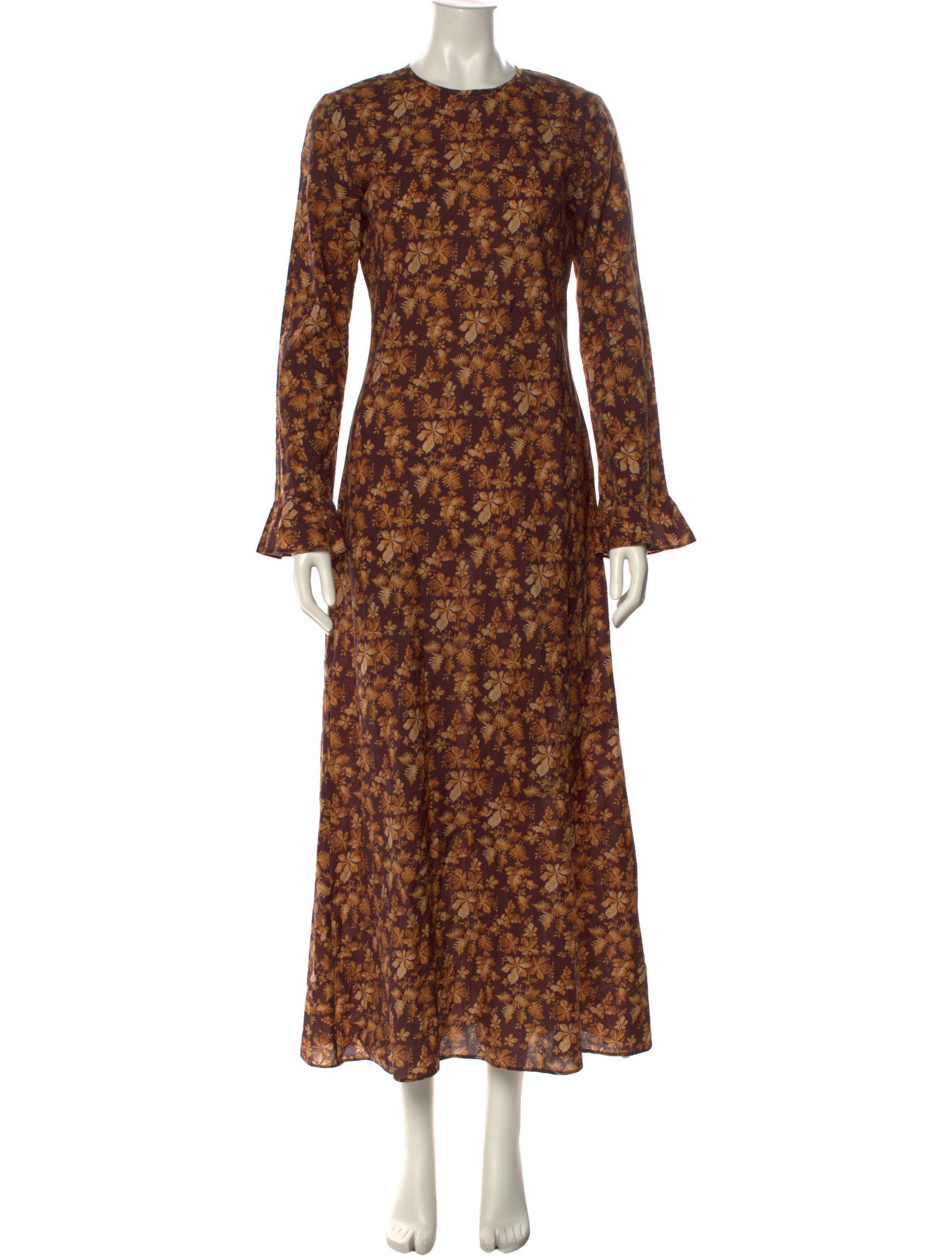 DÔEN Floral Print Long Dress