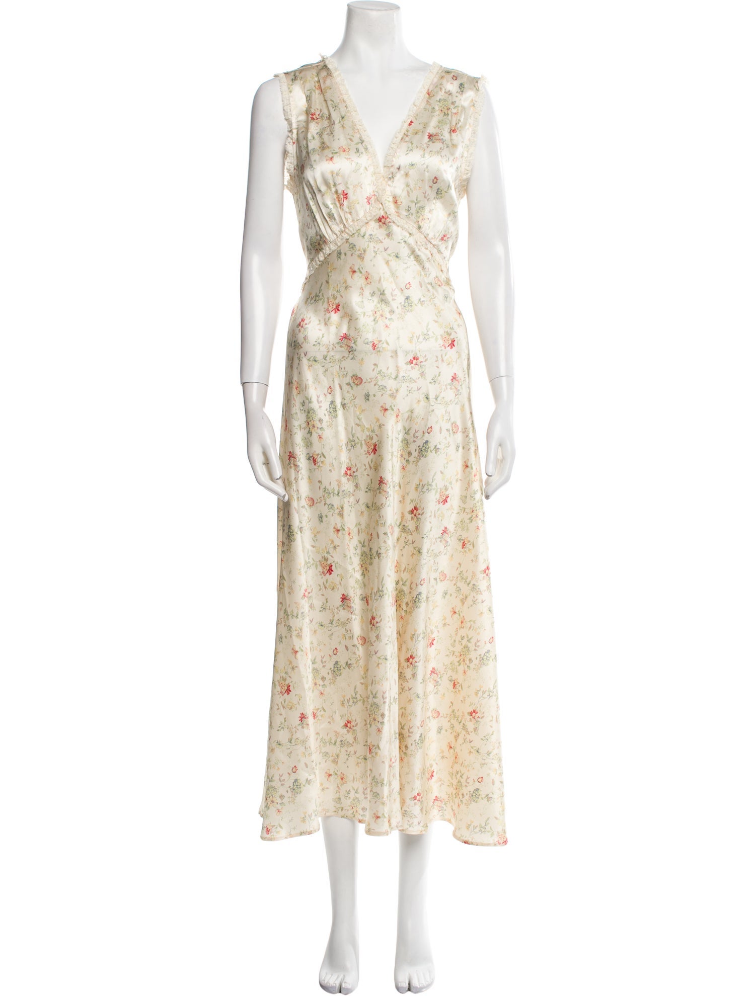 DÔEN Silk Long Dress