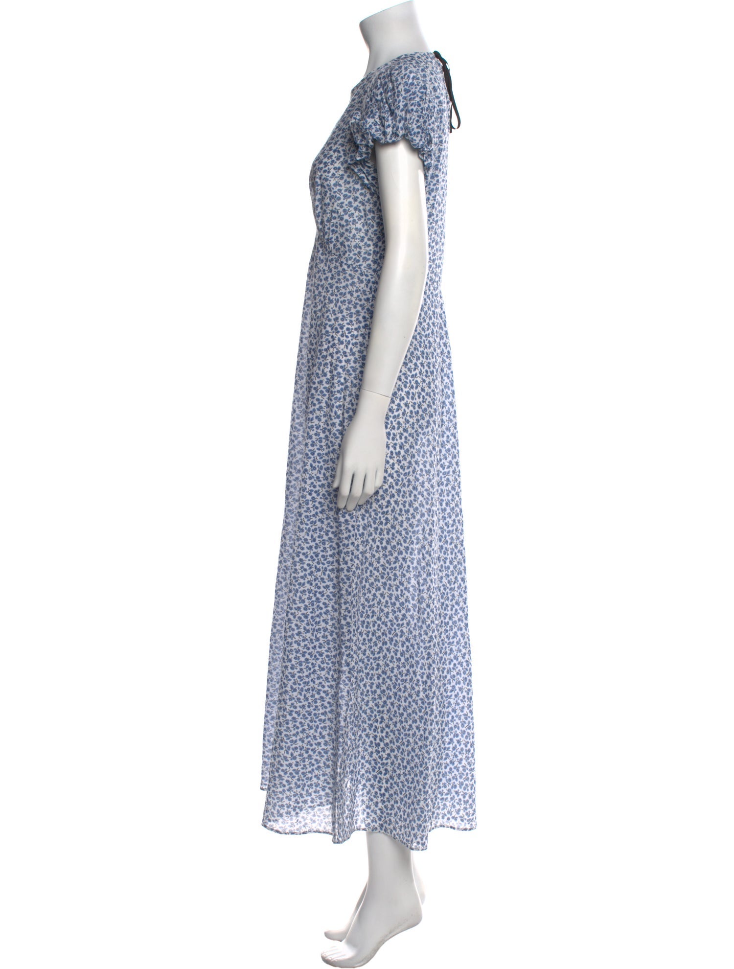 DÔEN Floral Print Long Dress