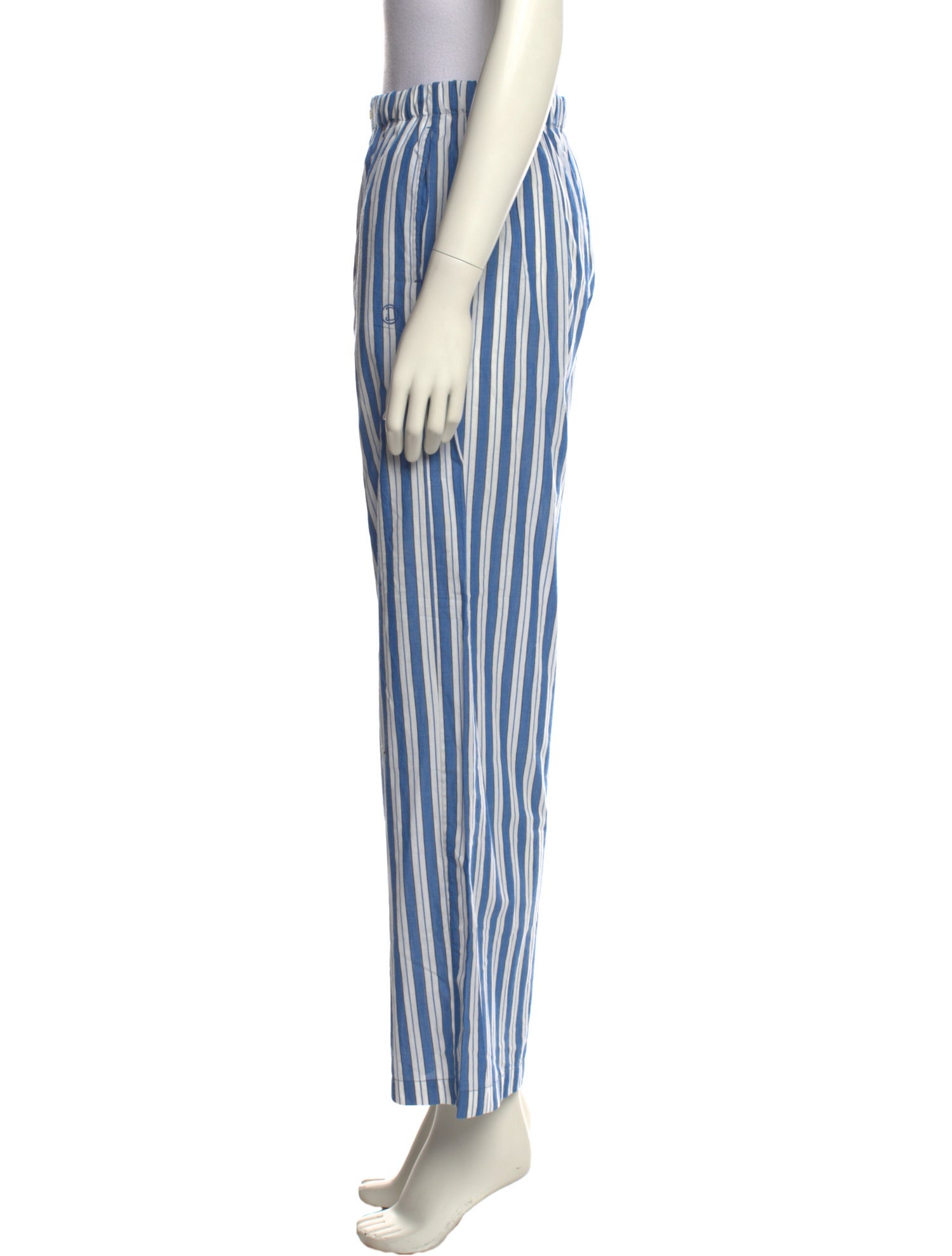 DÔEN Striped Wide Leg Pants w/ Tags