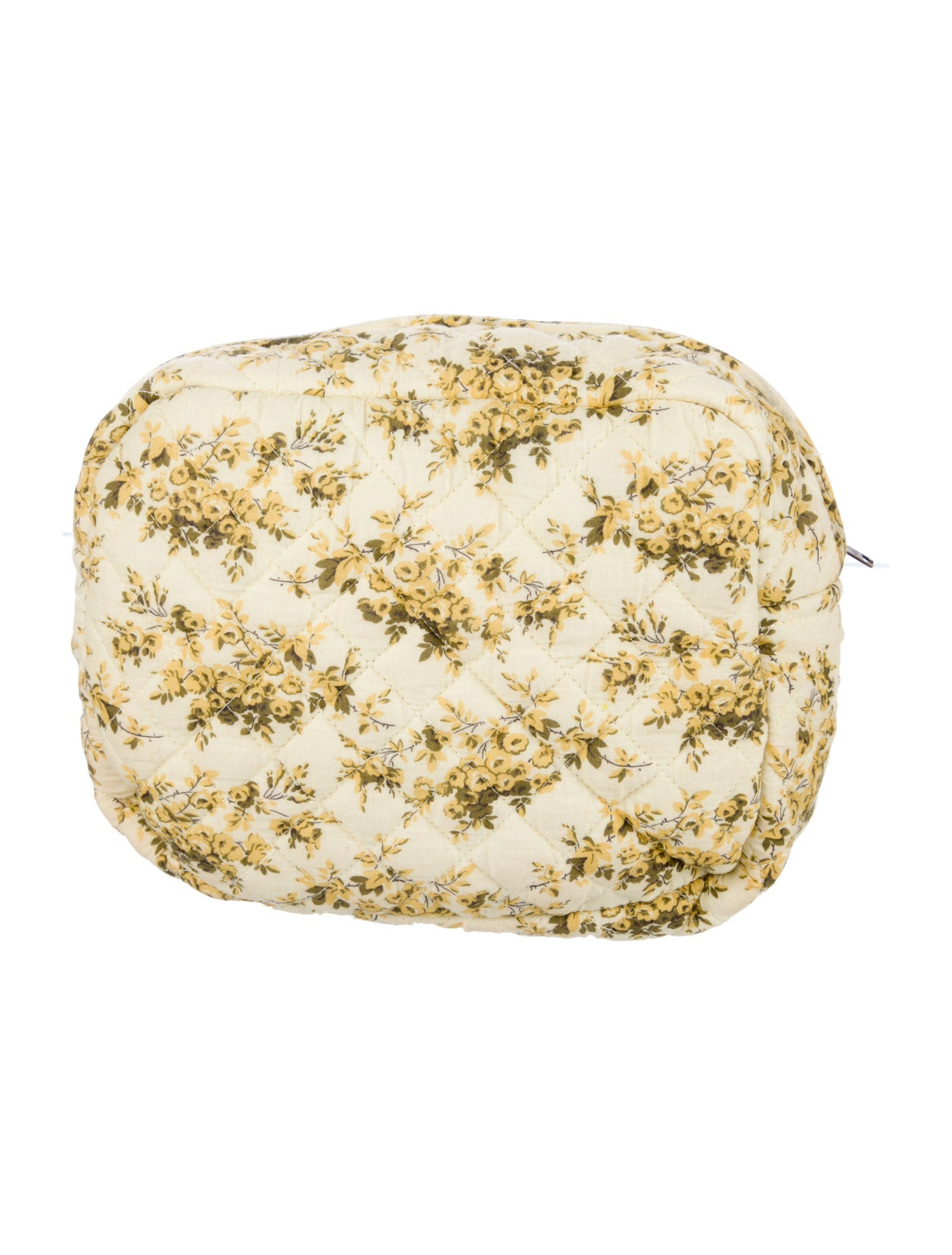 DÔEN Yellow Floral Cosmetic Bag