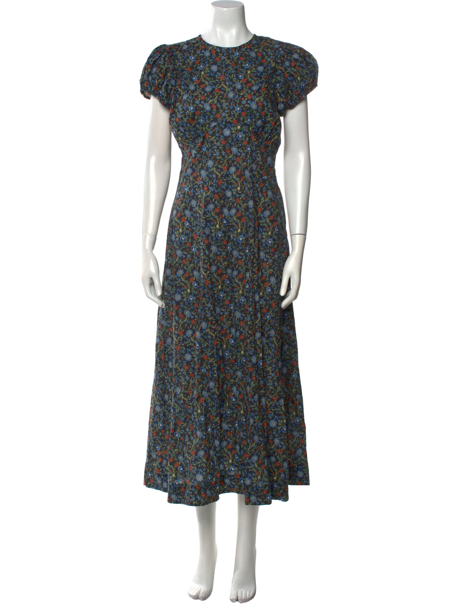 DÔEN Floral Print Long Dress