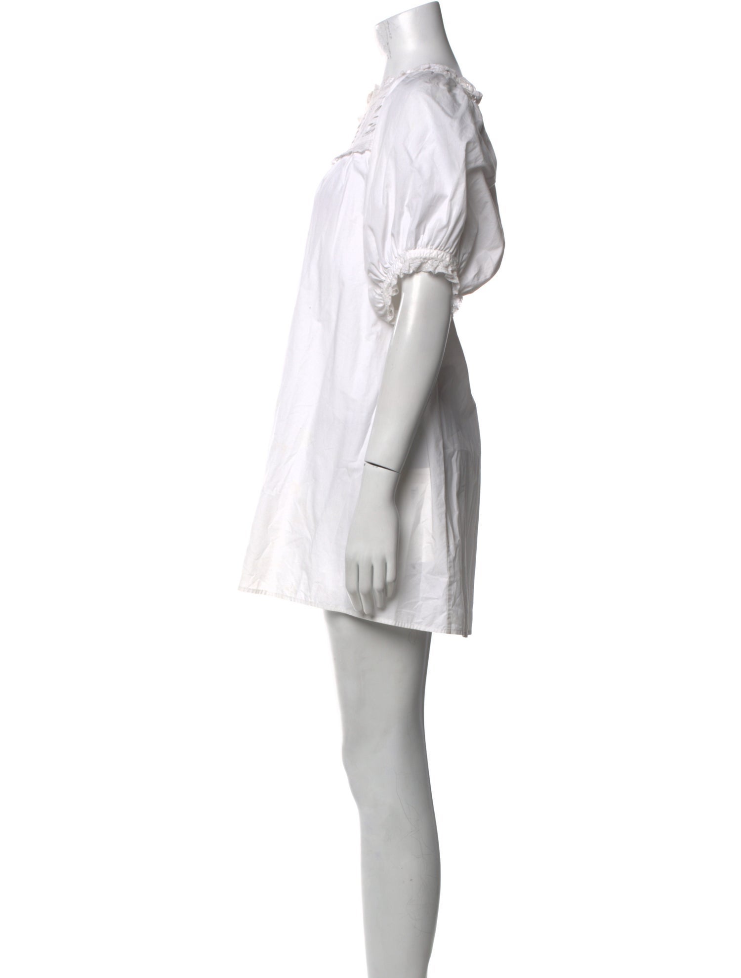 DÔEN Bateau Neckline Mini Dress