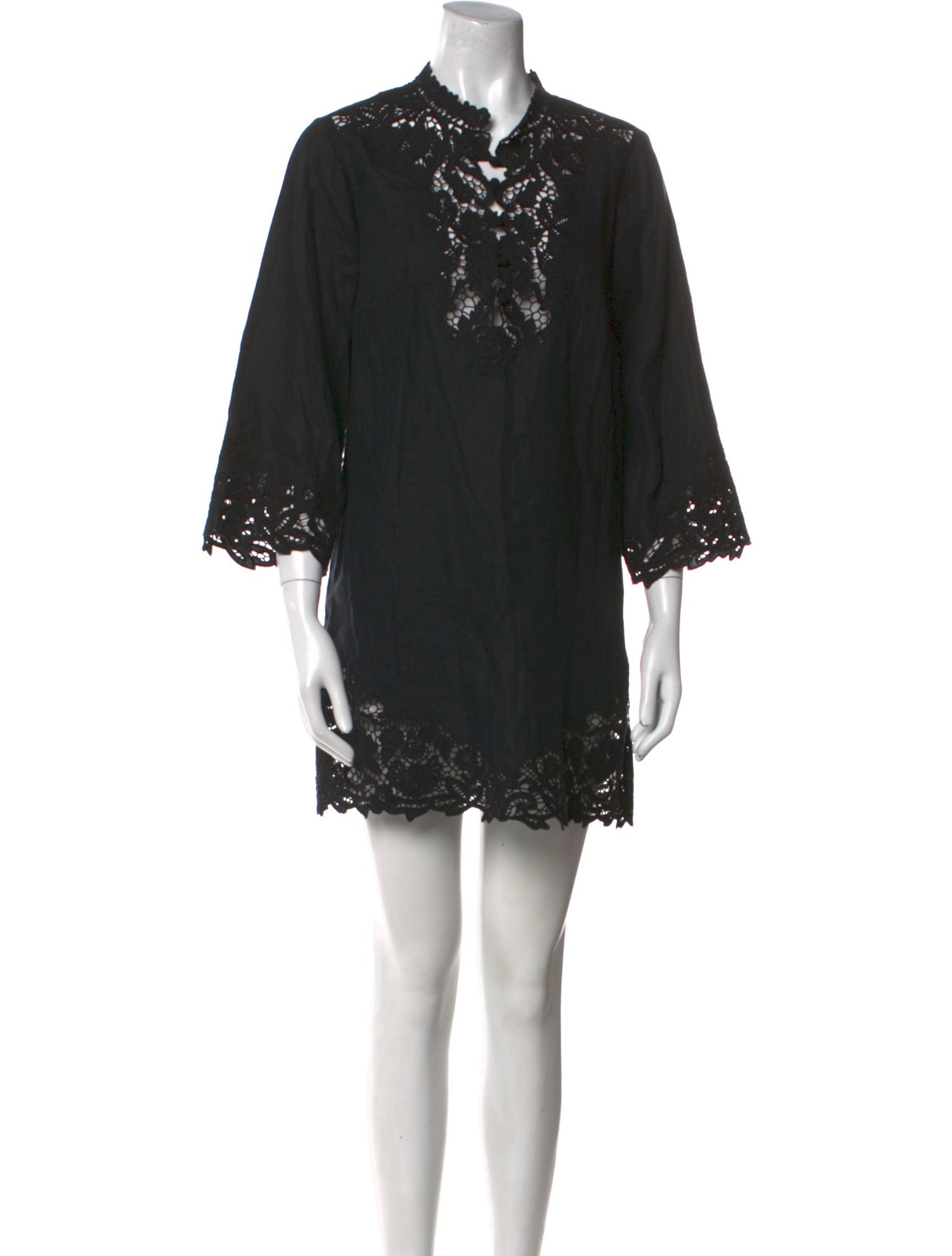 DÔEN Mock Neck Mini Dress