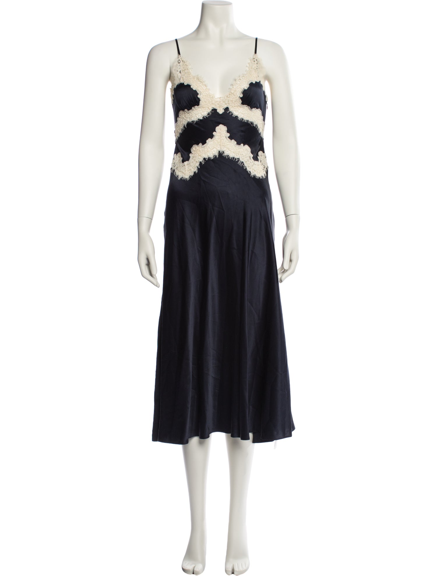 DÔEN Silk Midi Length Dress