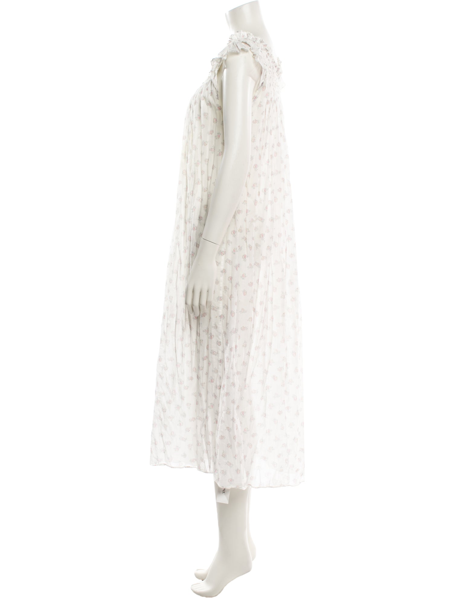 DÔEN Floral Print Long Dress