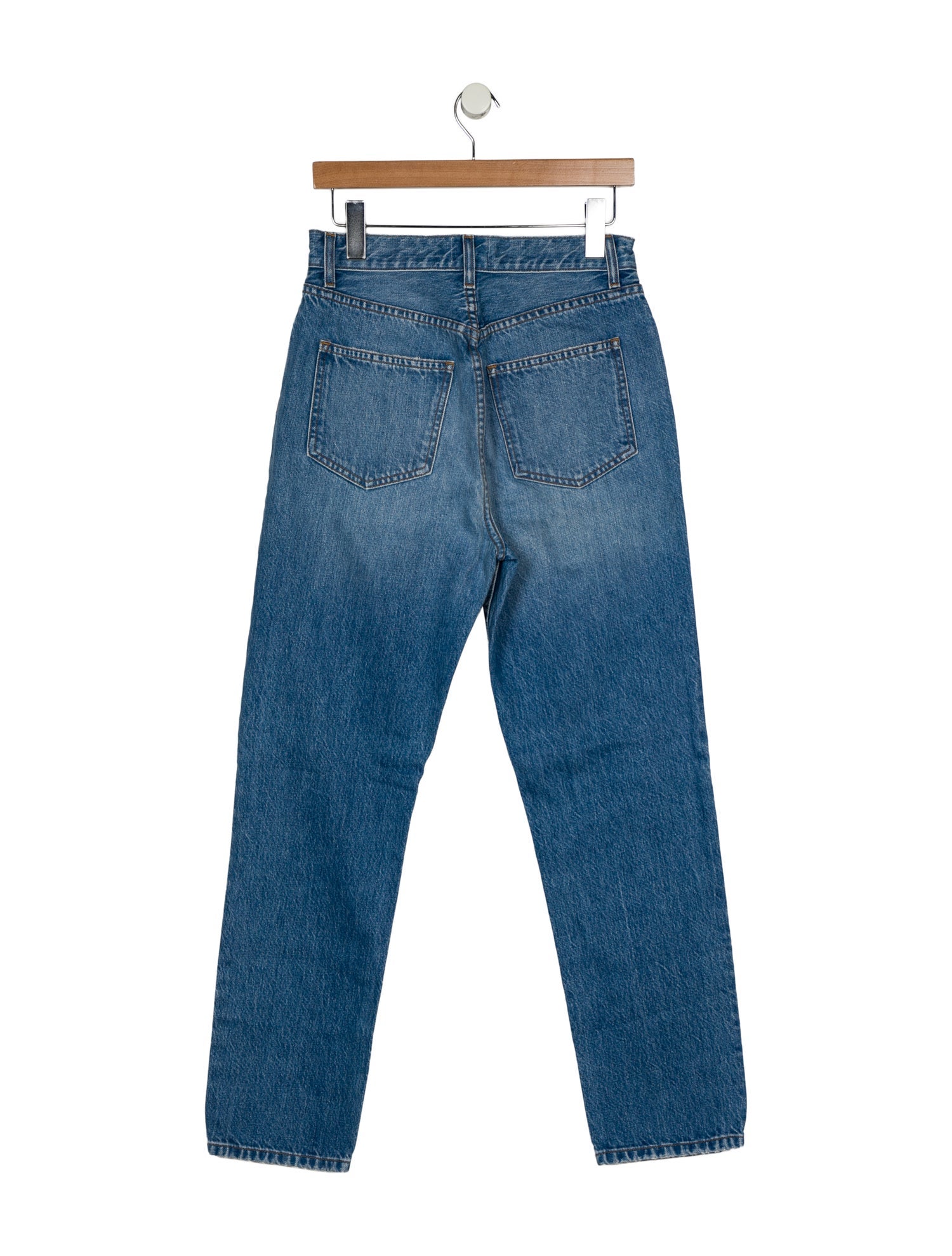 DÔEN High-Rise Straight Leg Jeans
