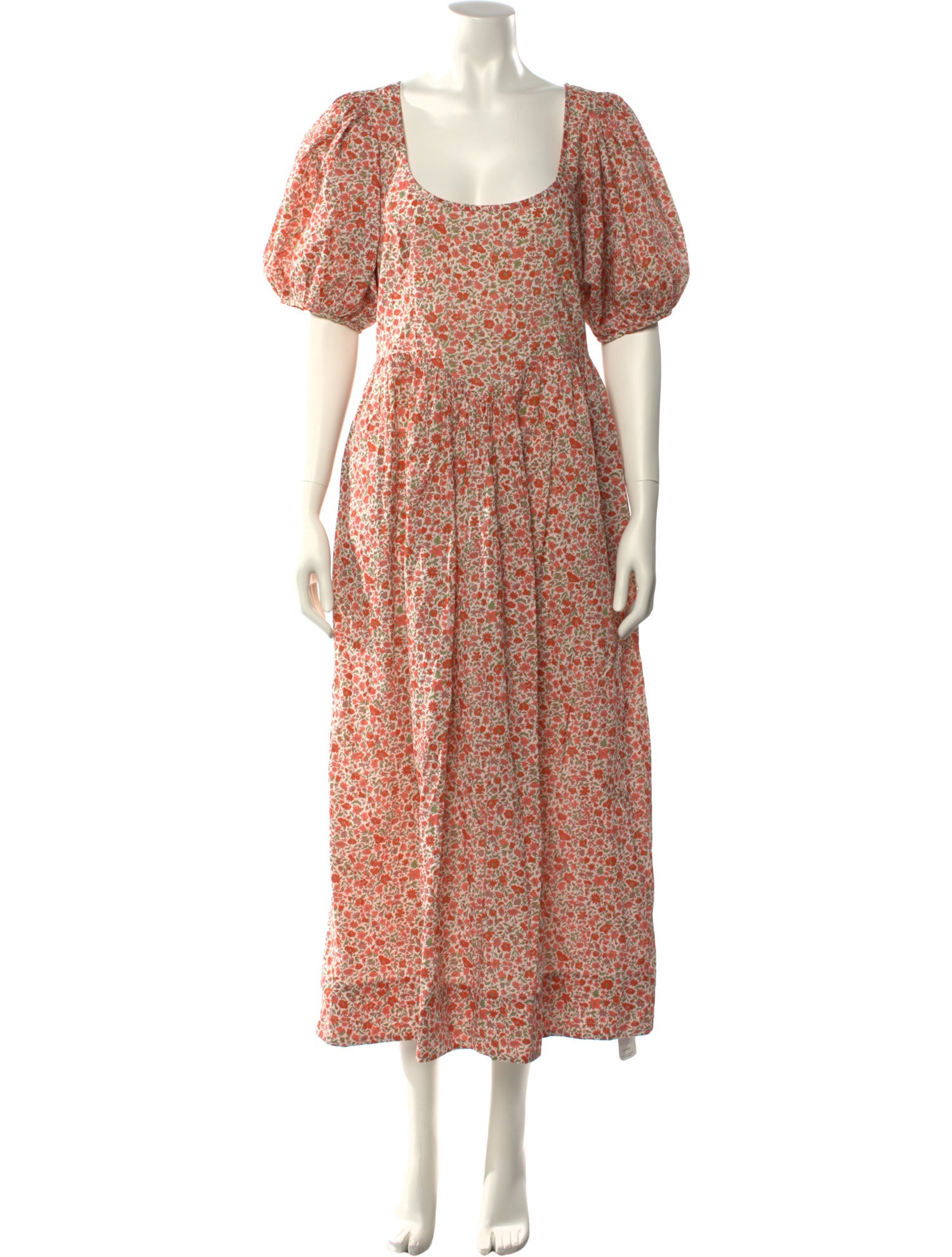 DÔEN Floral Print Long Dress