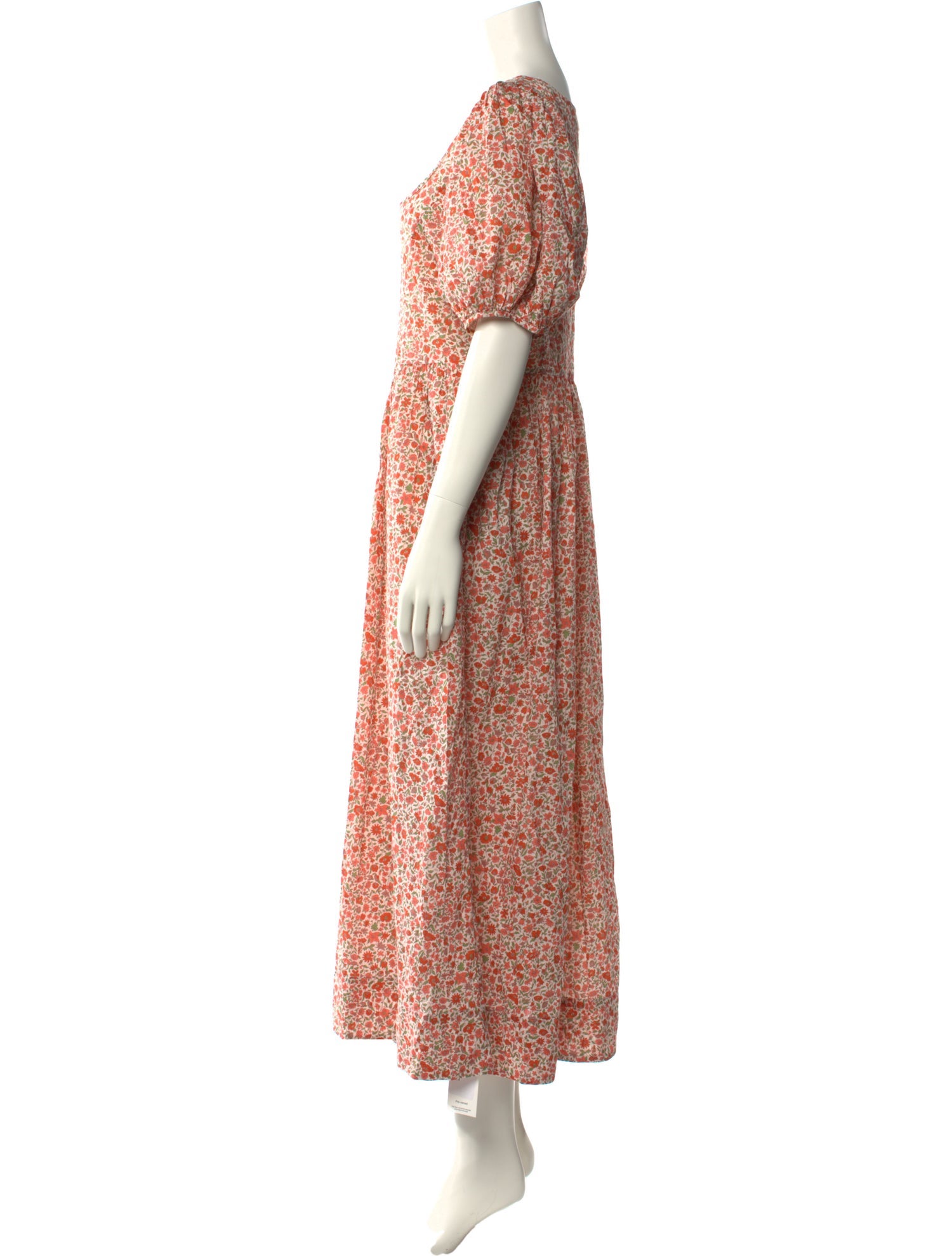 DÔEN Floral Print Long Dress