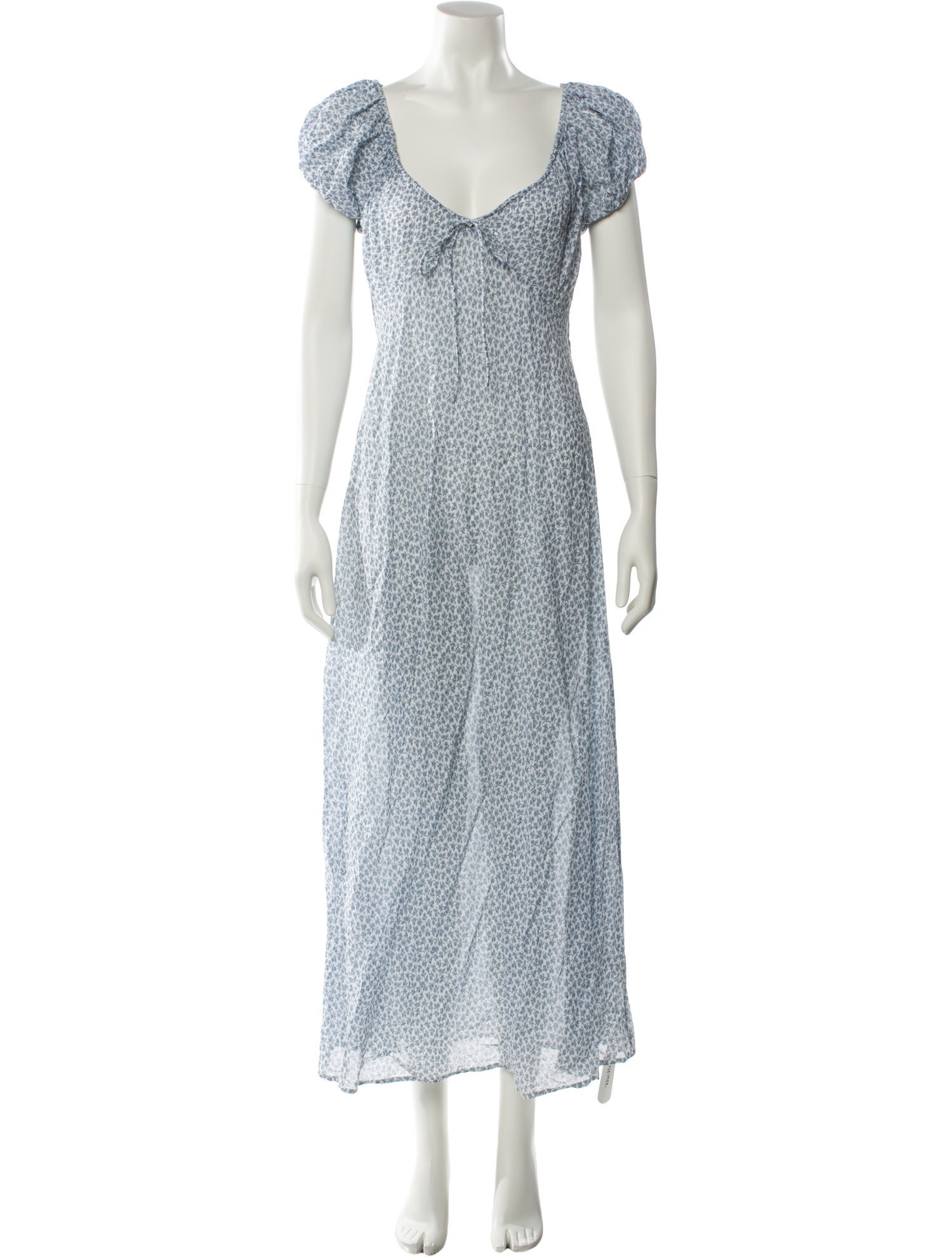 DÔEN Floral Print Long Dress