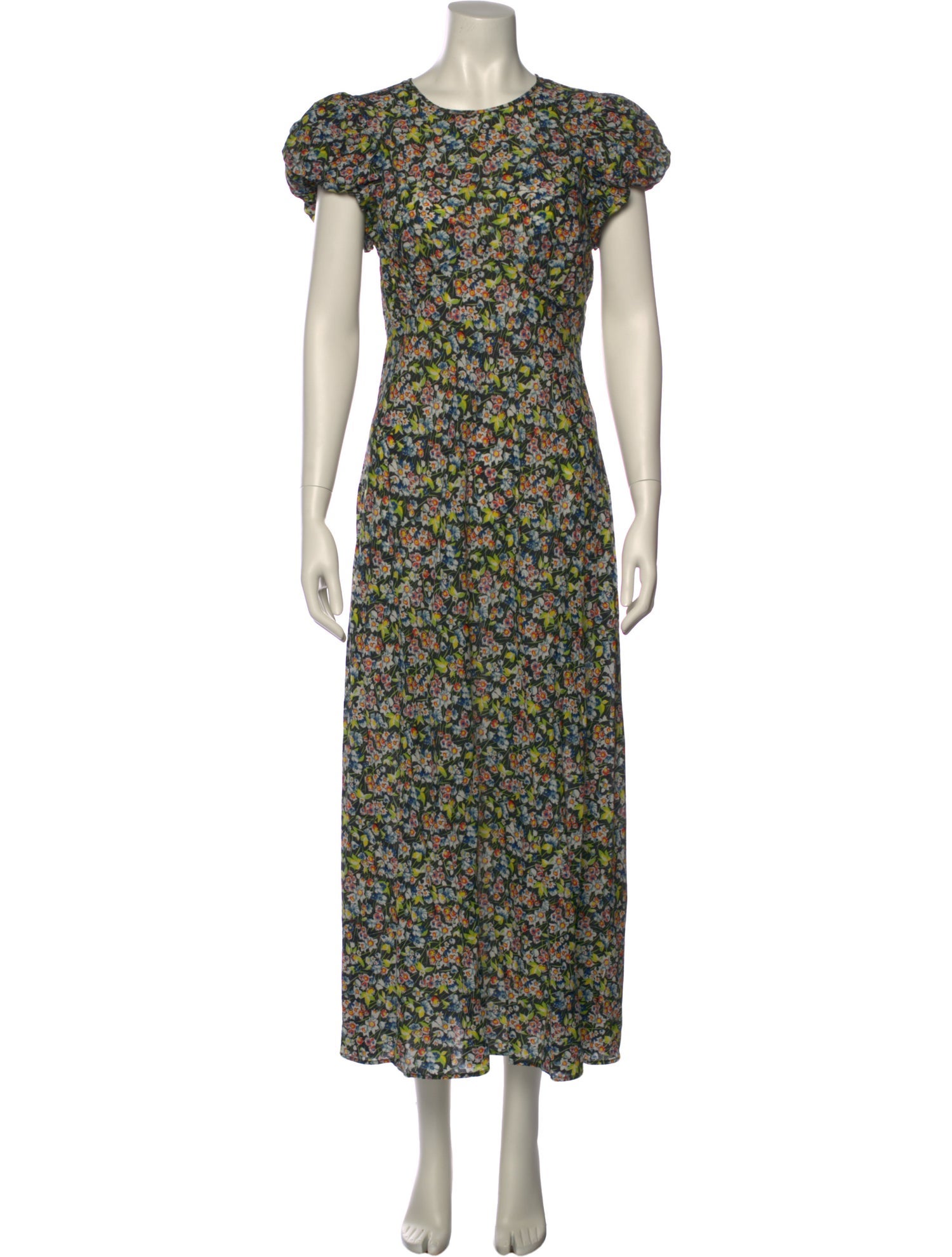 DÔEN Floral Print Long Dress