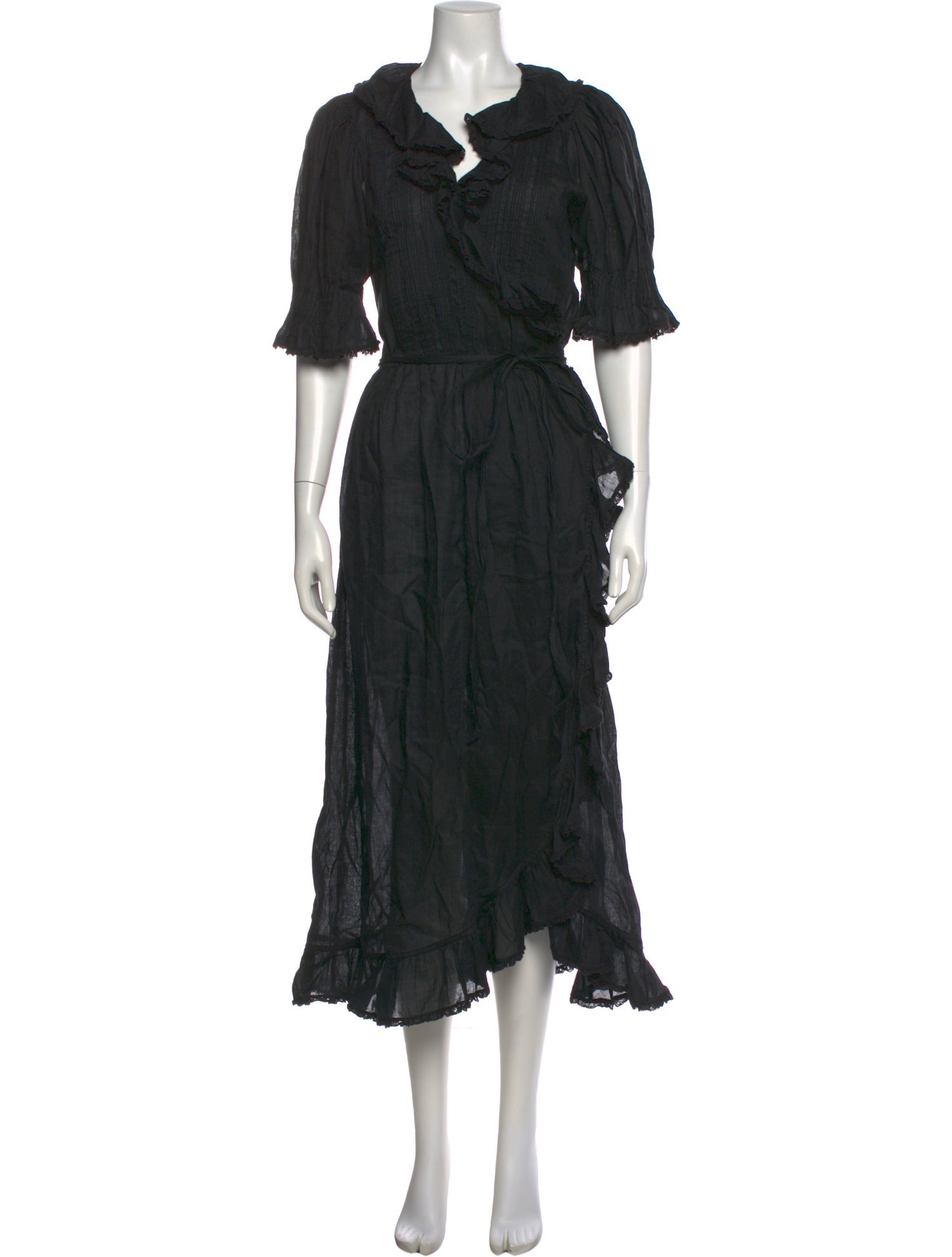 DÔEN V-Neck Long Dress