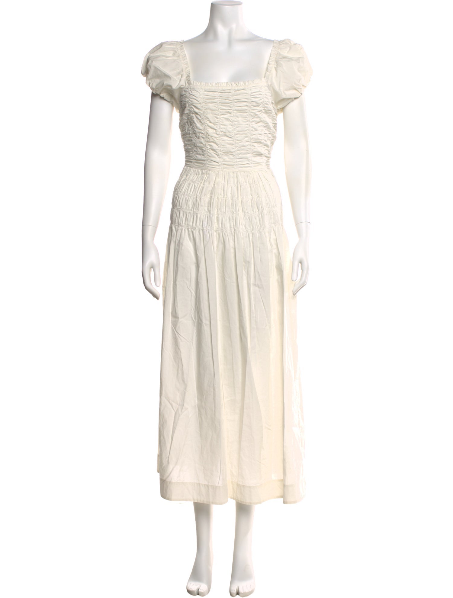 DÔEN Square Neckline Long Dress