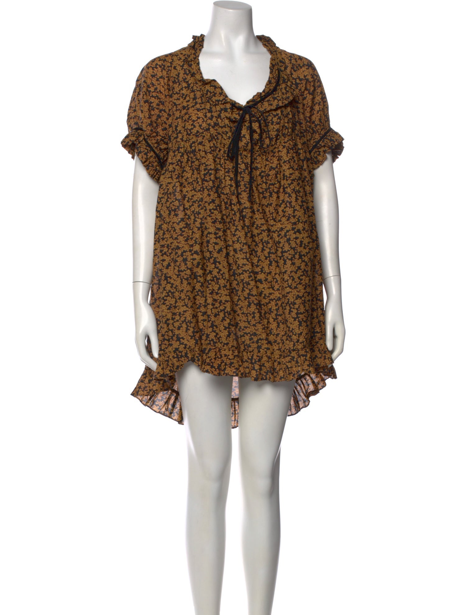 DÔEN Printed Mini Dress