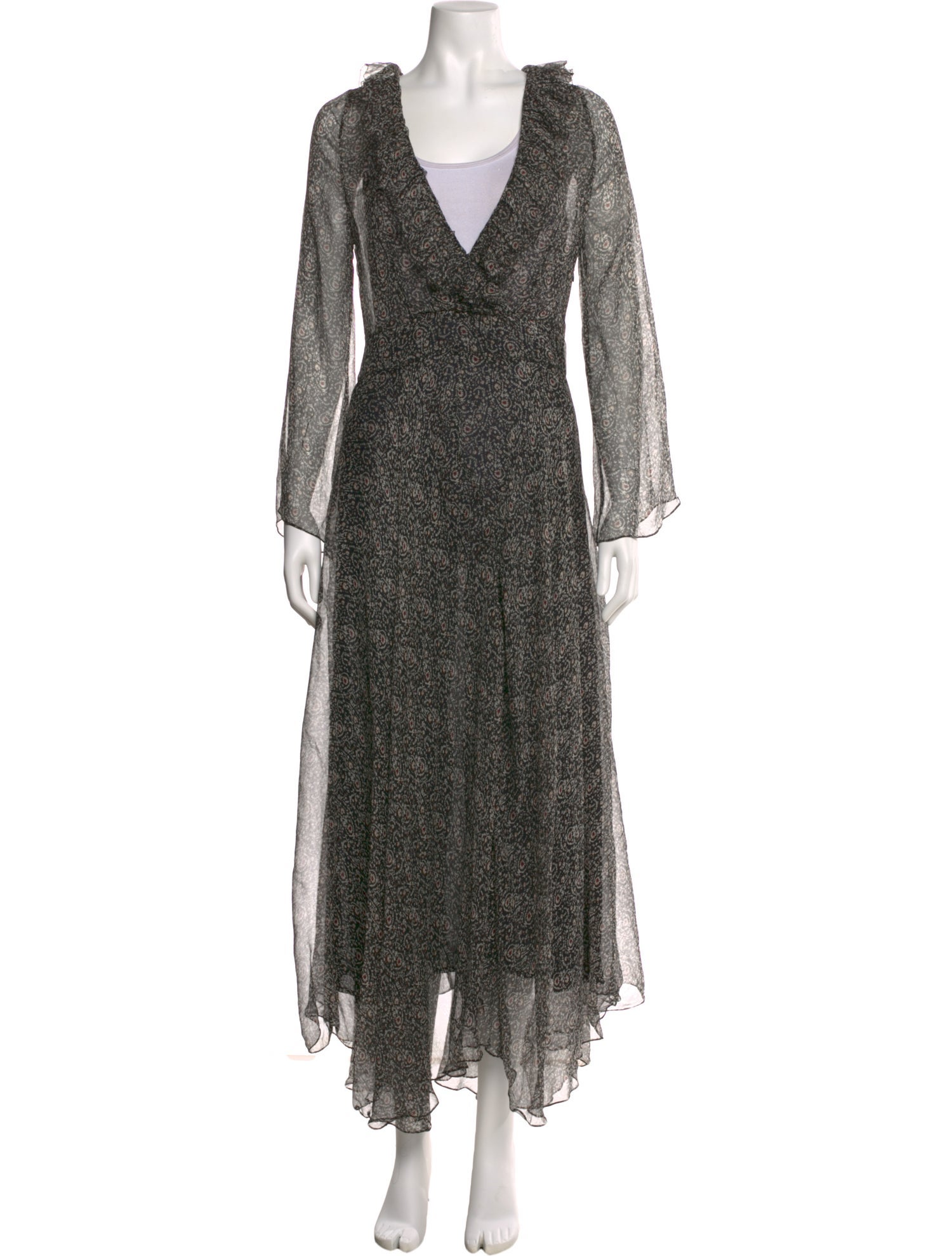 DÔEN Silk Long Dress