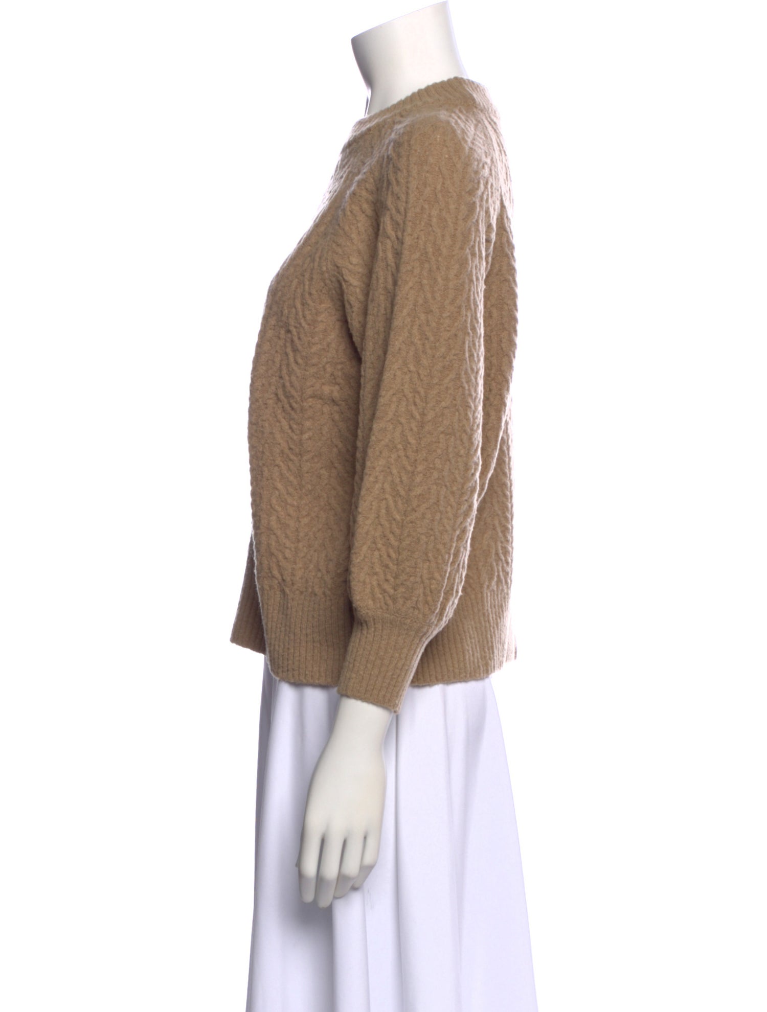 DÔEN Wool Mock Neck Sweater