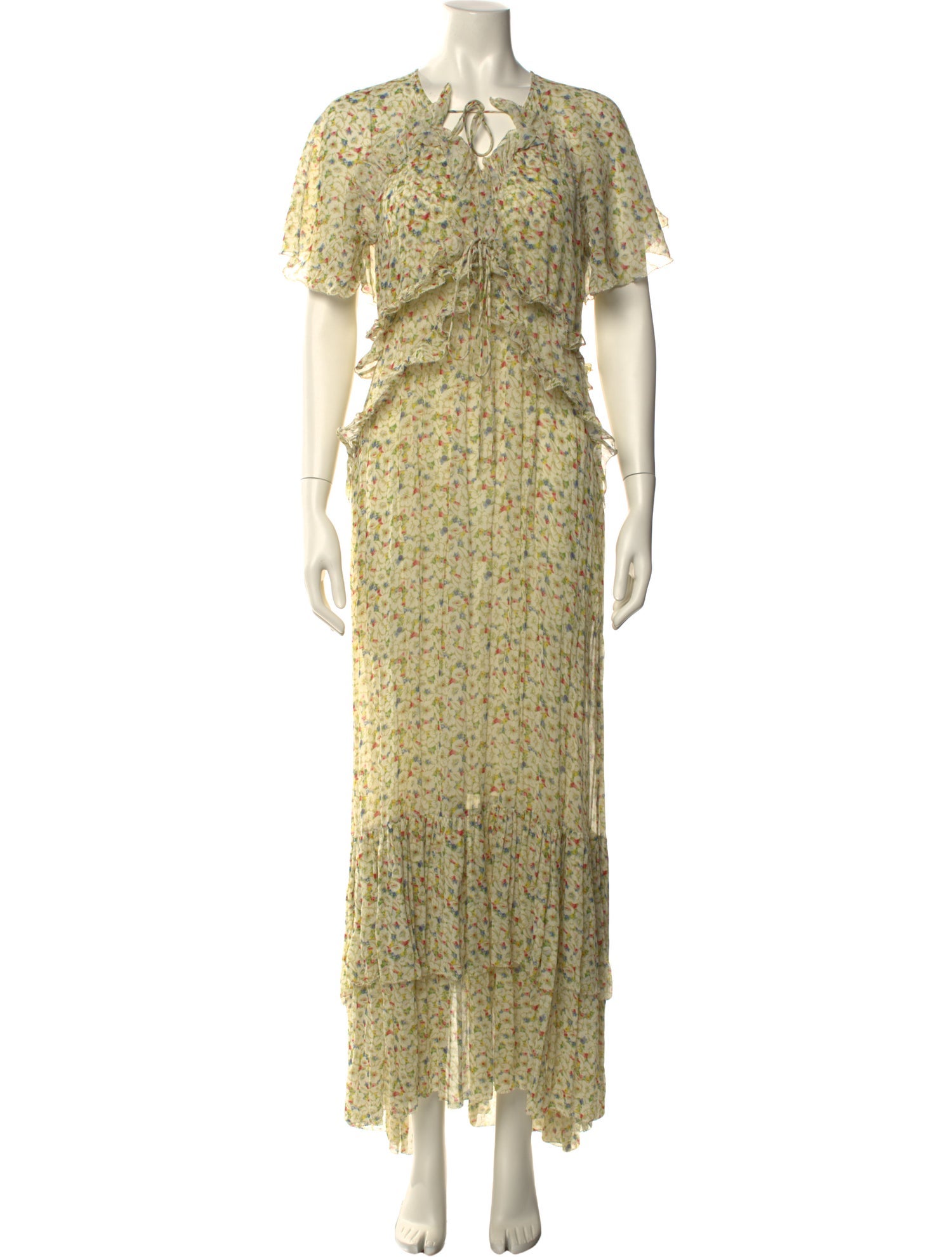 DÔEN Silk Long Dress