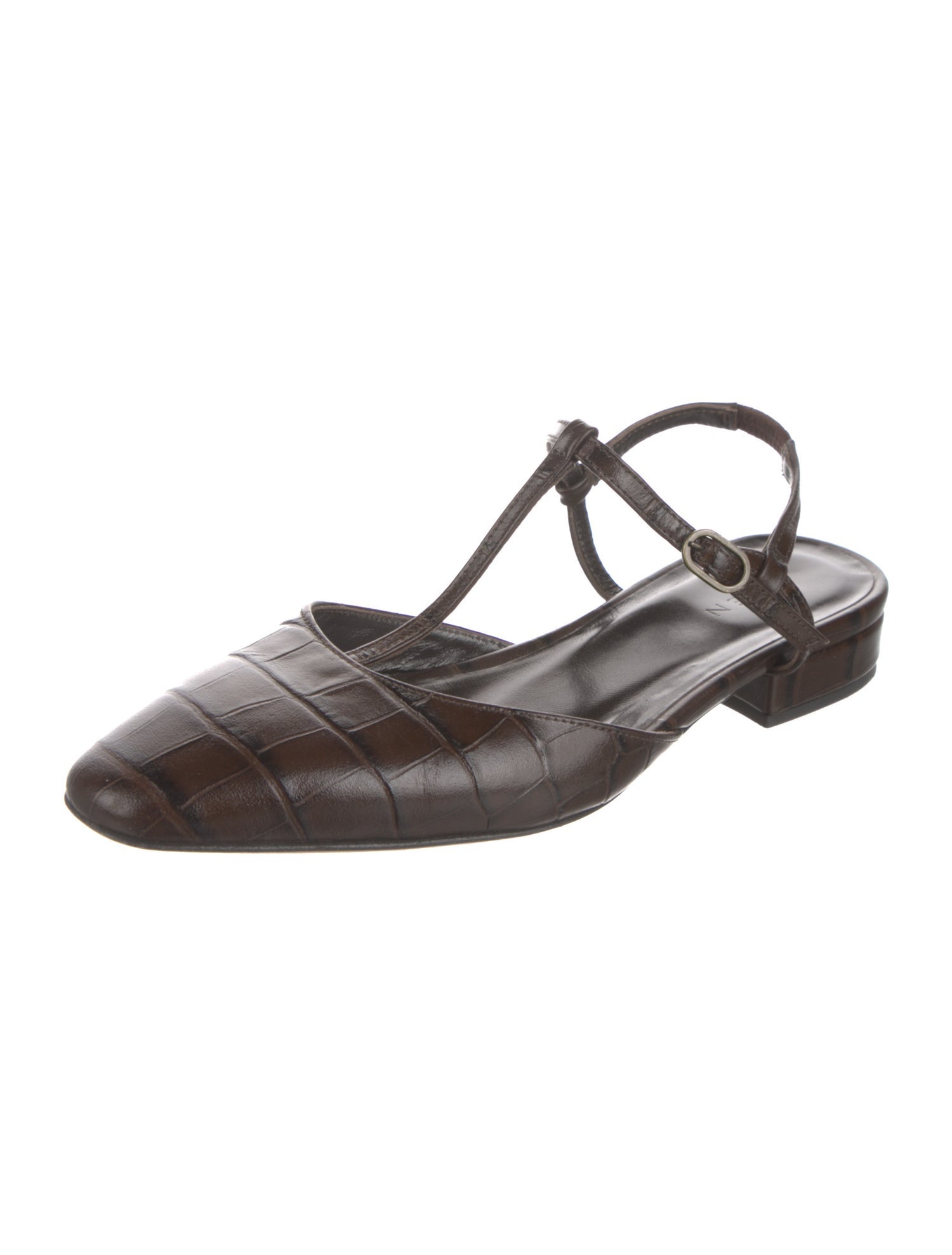DÔEN Leather Slingback Flats