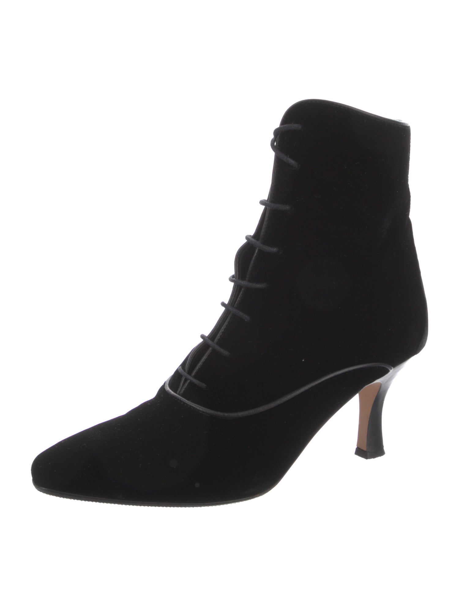 DÔEN Velvet Lace-Up Boots