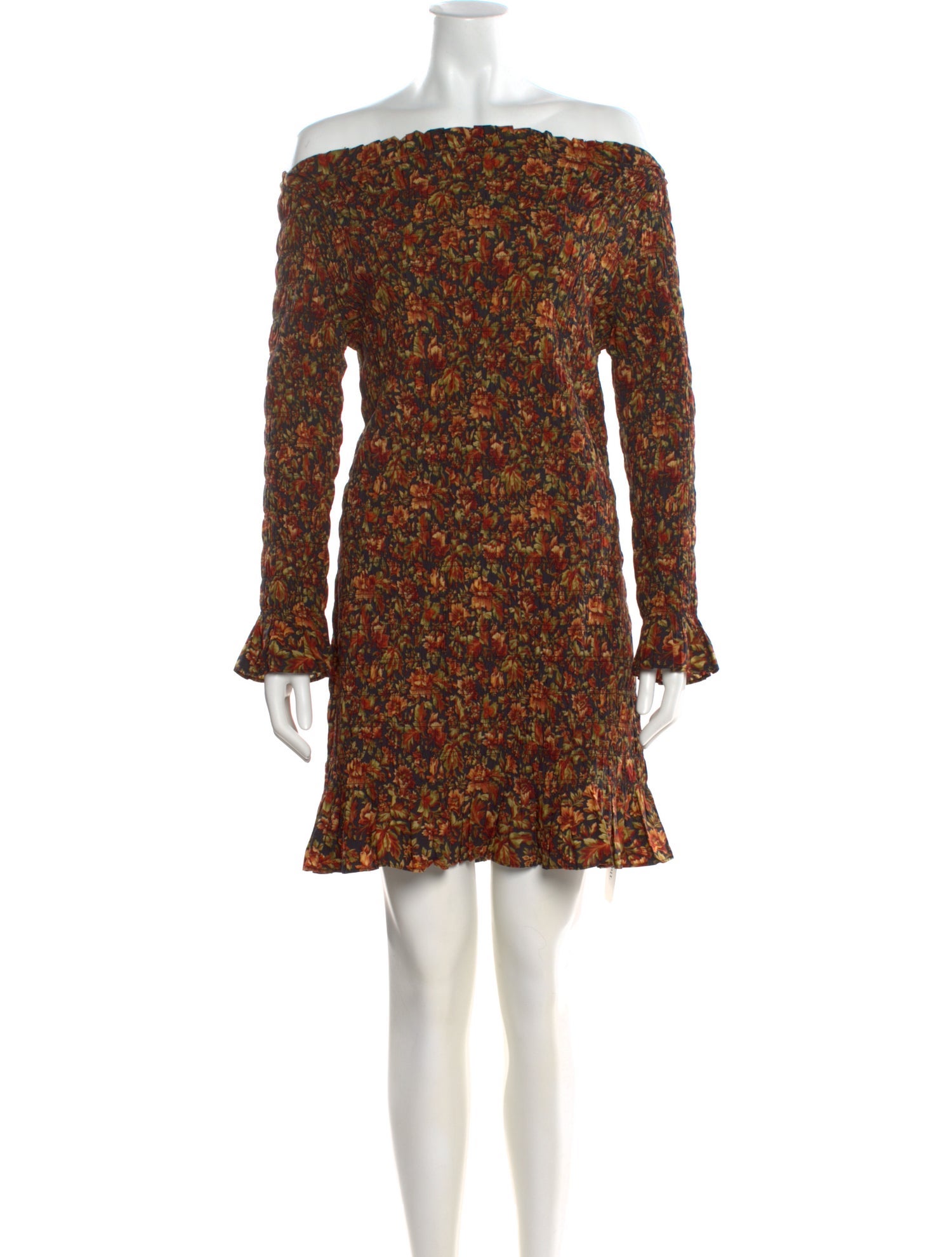 DÔEN Floral Print Mini Dress