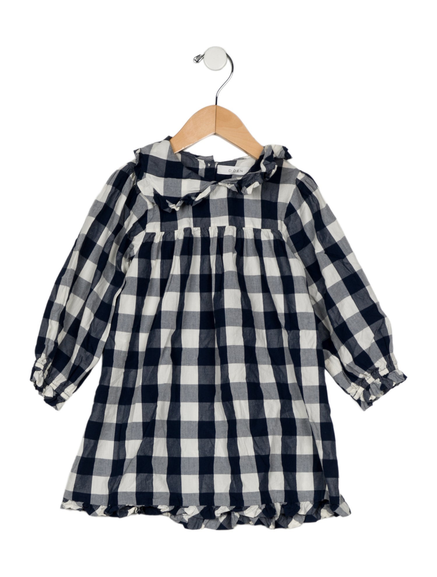 DÔEN DÔEN Toddler Girls' Long Sleeve Dress