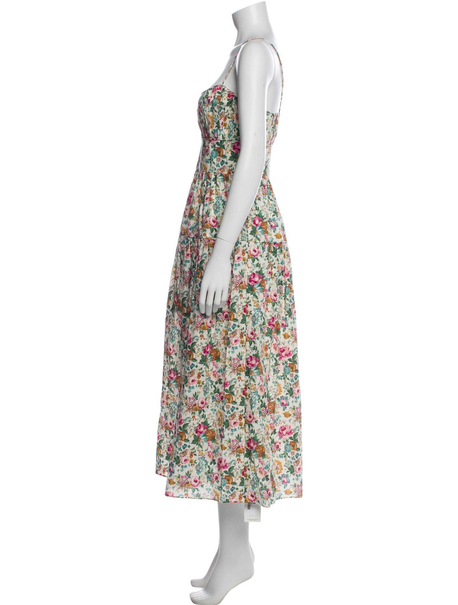 DÔEN Floral Print Long Dress