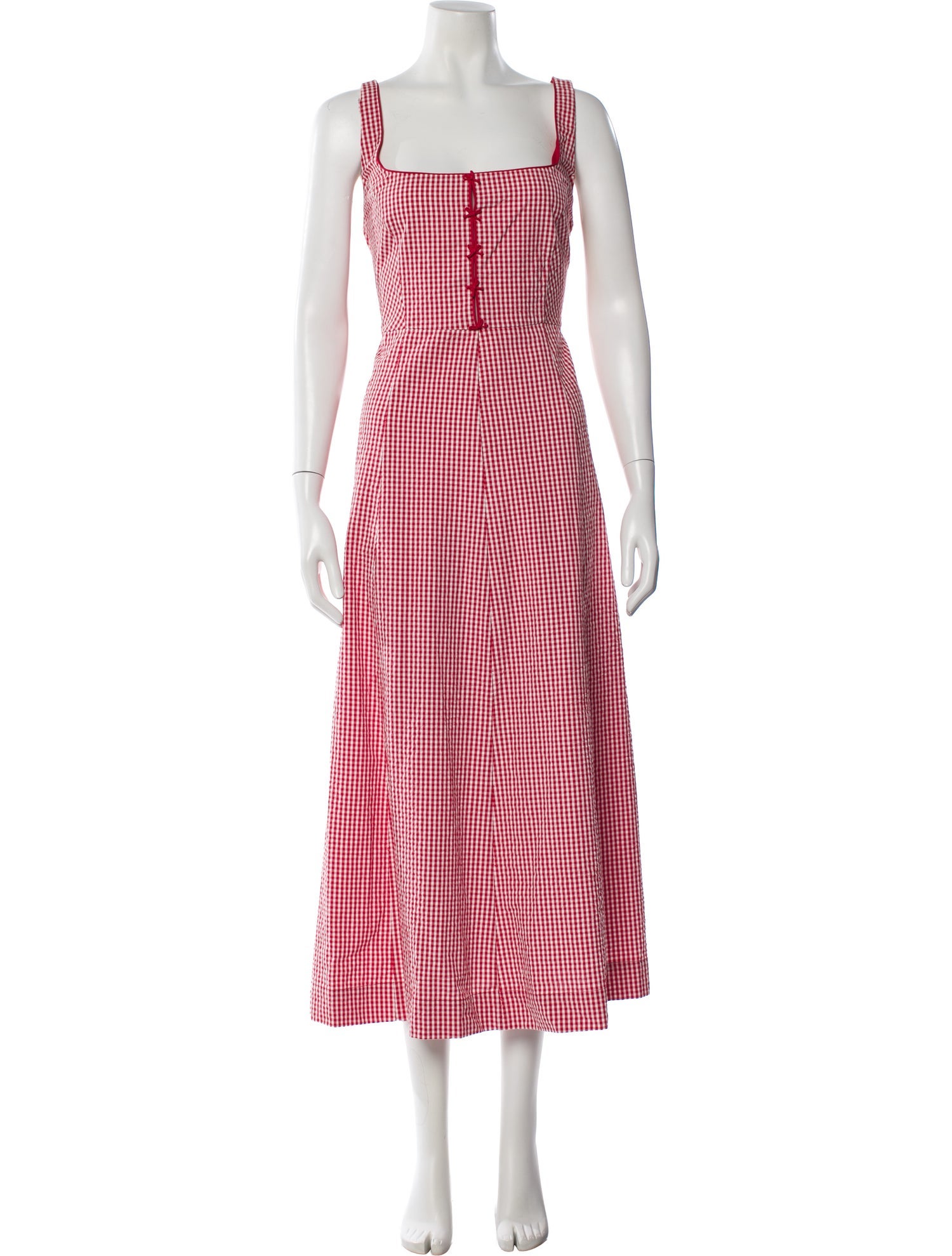 DÔEN Striped Long Dress