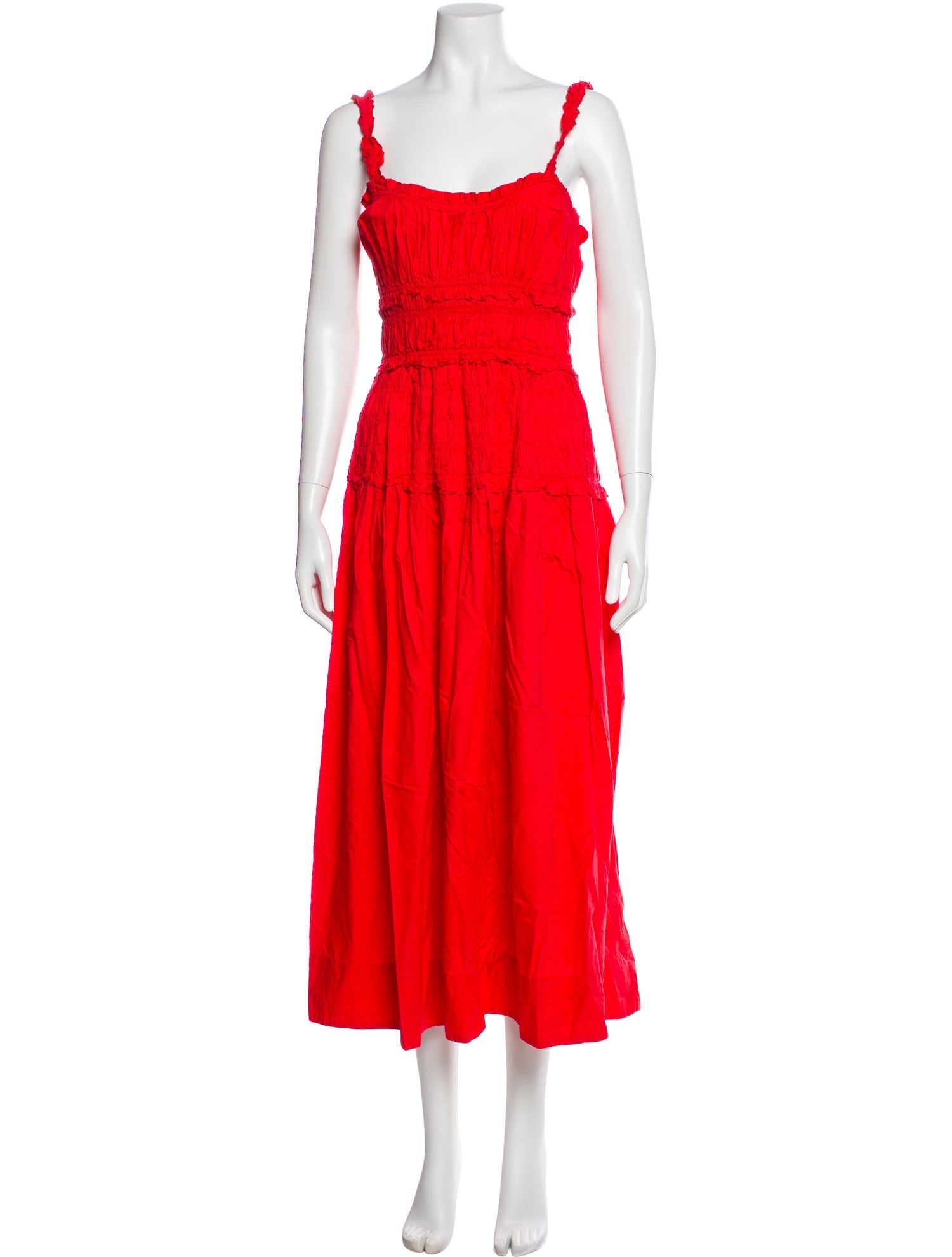 DÔEN Square Neckline Long Dress