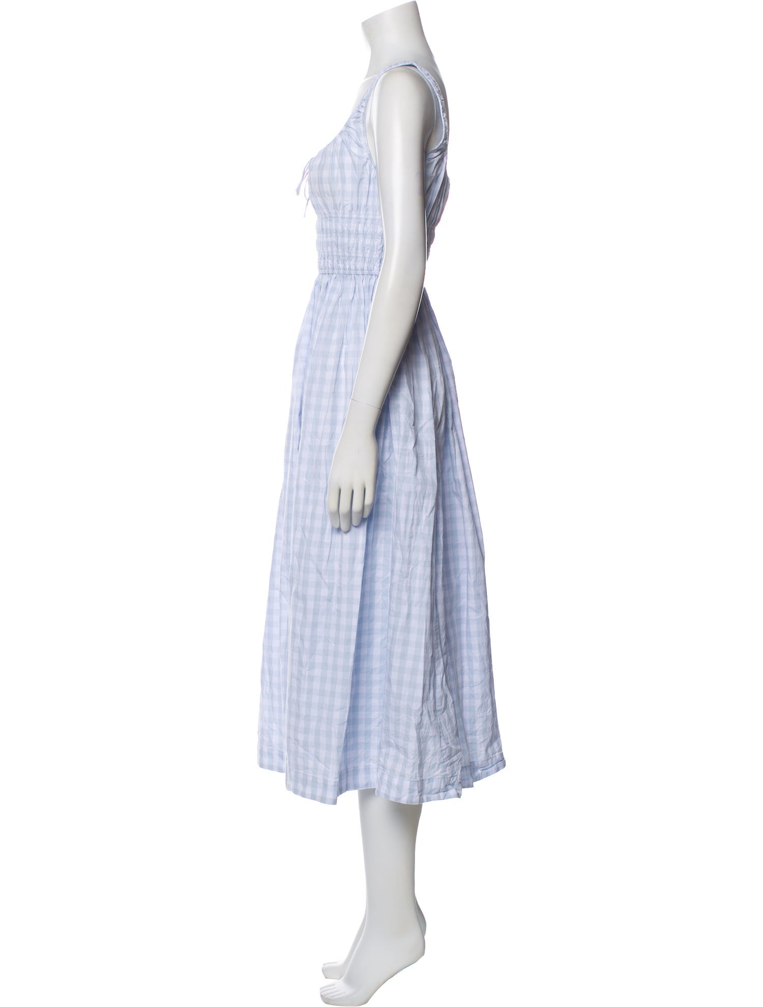 DÔEN Striped Long Dress
