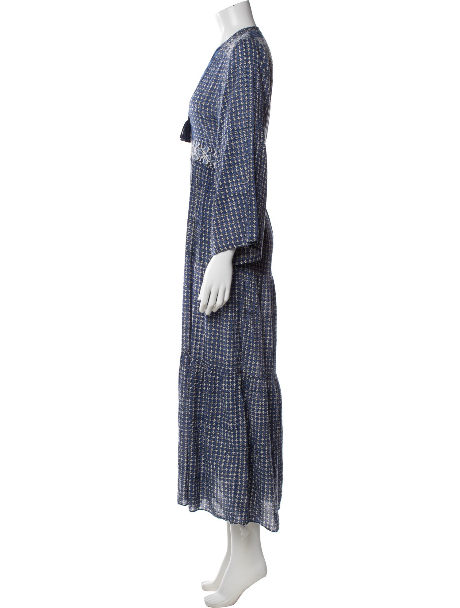 DÔEN Printed Long Dress