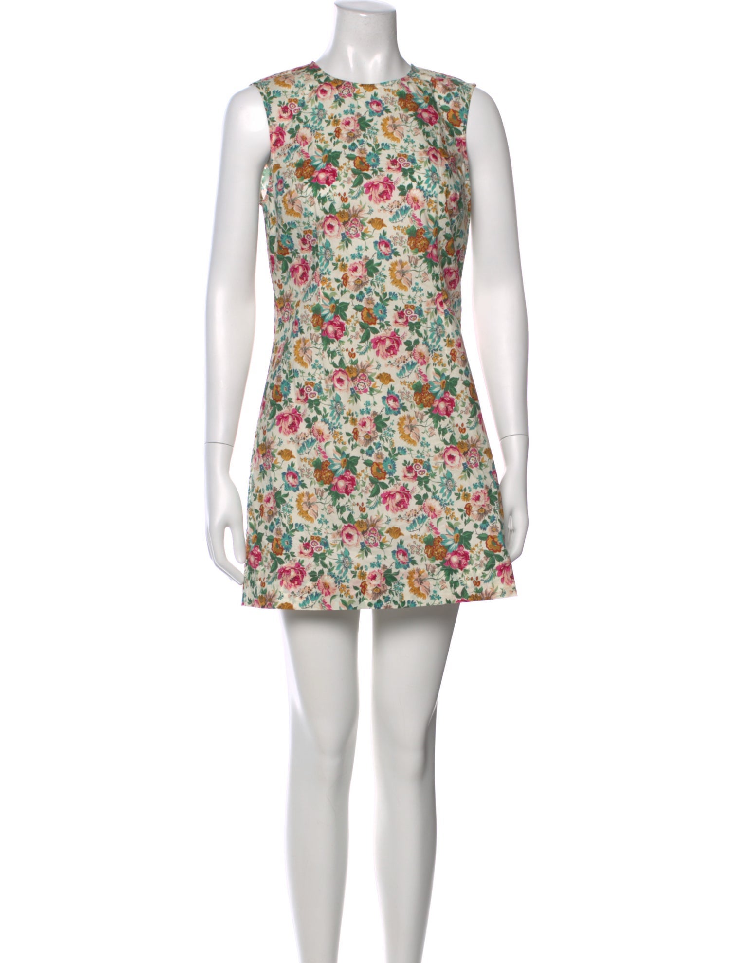 DÔEN Floral Print Mini Dress