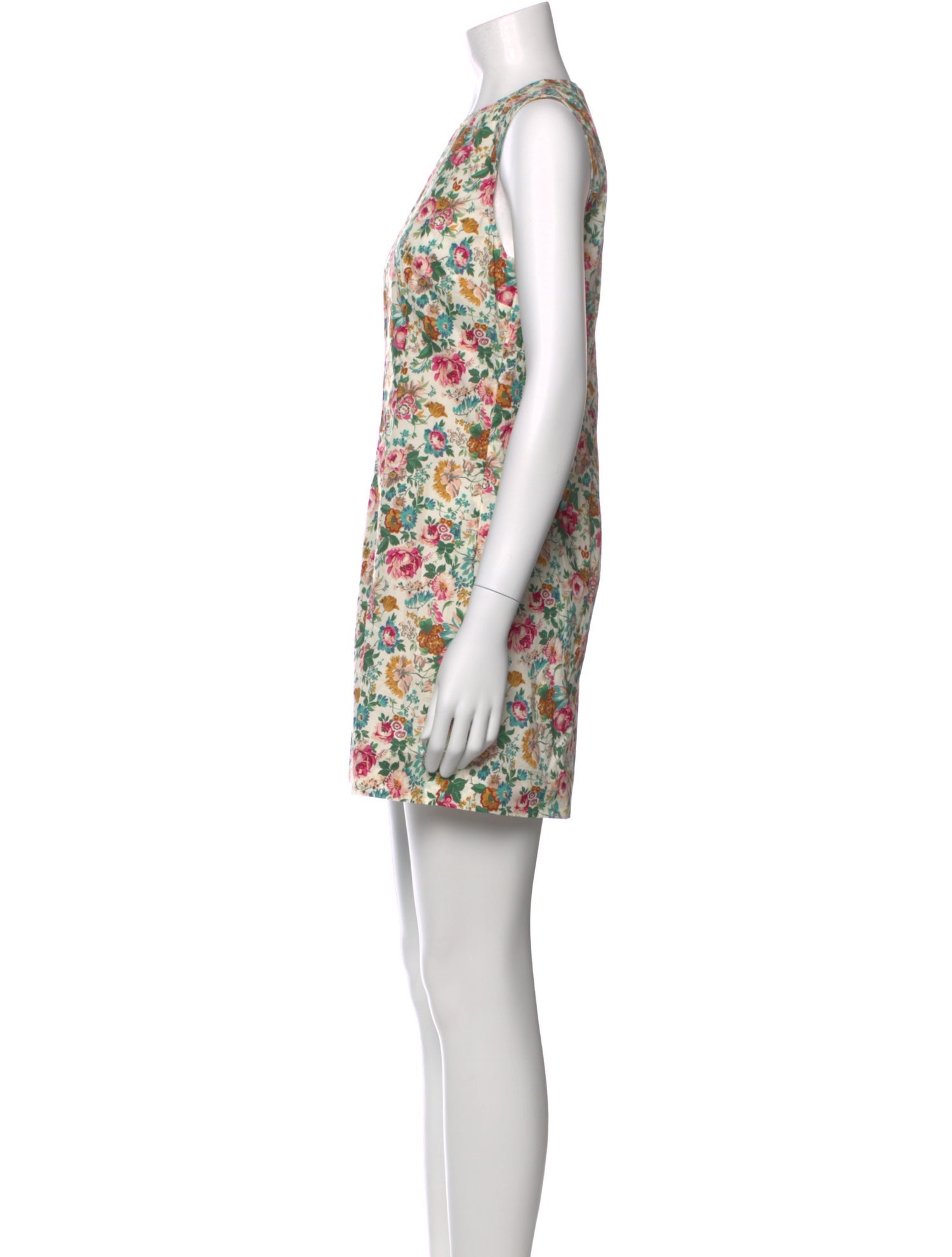 DÔEN Floral Print Mini Dress