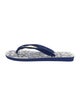 Dolce & Gabbana x Havaiana Velvet Printed Flip Flops