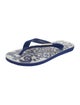 Dolce & Gabbana x Havaiana Velvet Printed Flip Flops