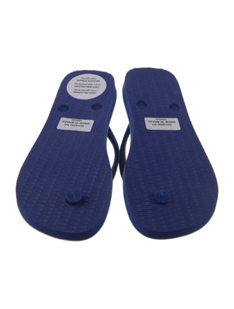 Dolce & Gabbana x Havaiana Velvet Printed Flip Flops