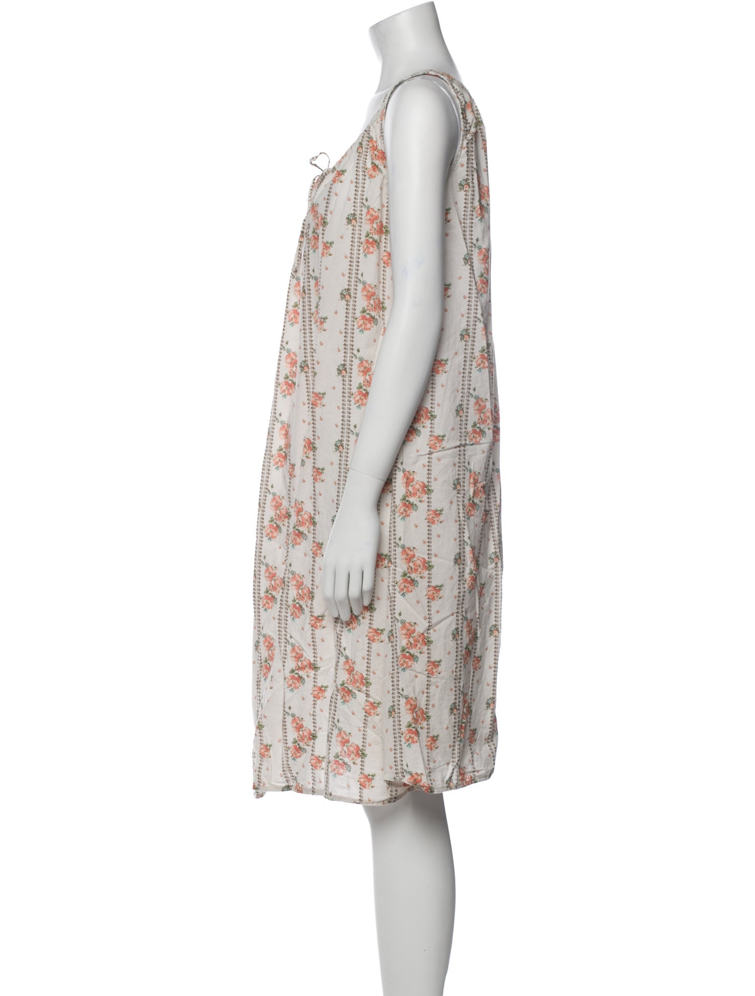 Domi Floral Print Knee-Length Dress