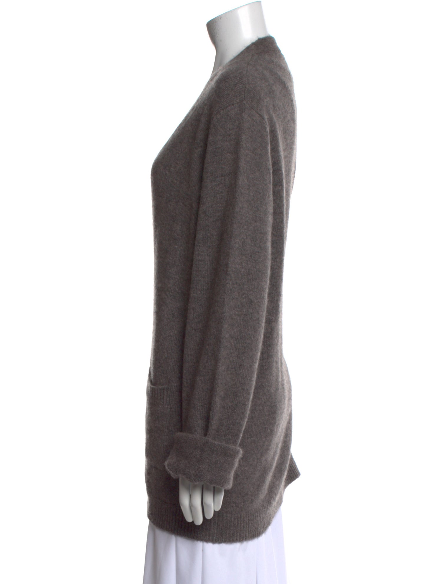 Domi Merino Wool V-Neck Sweater