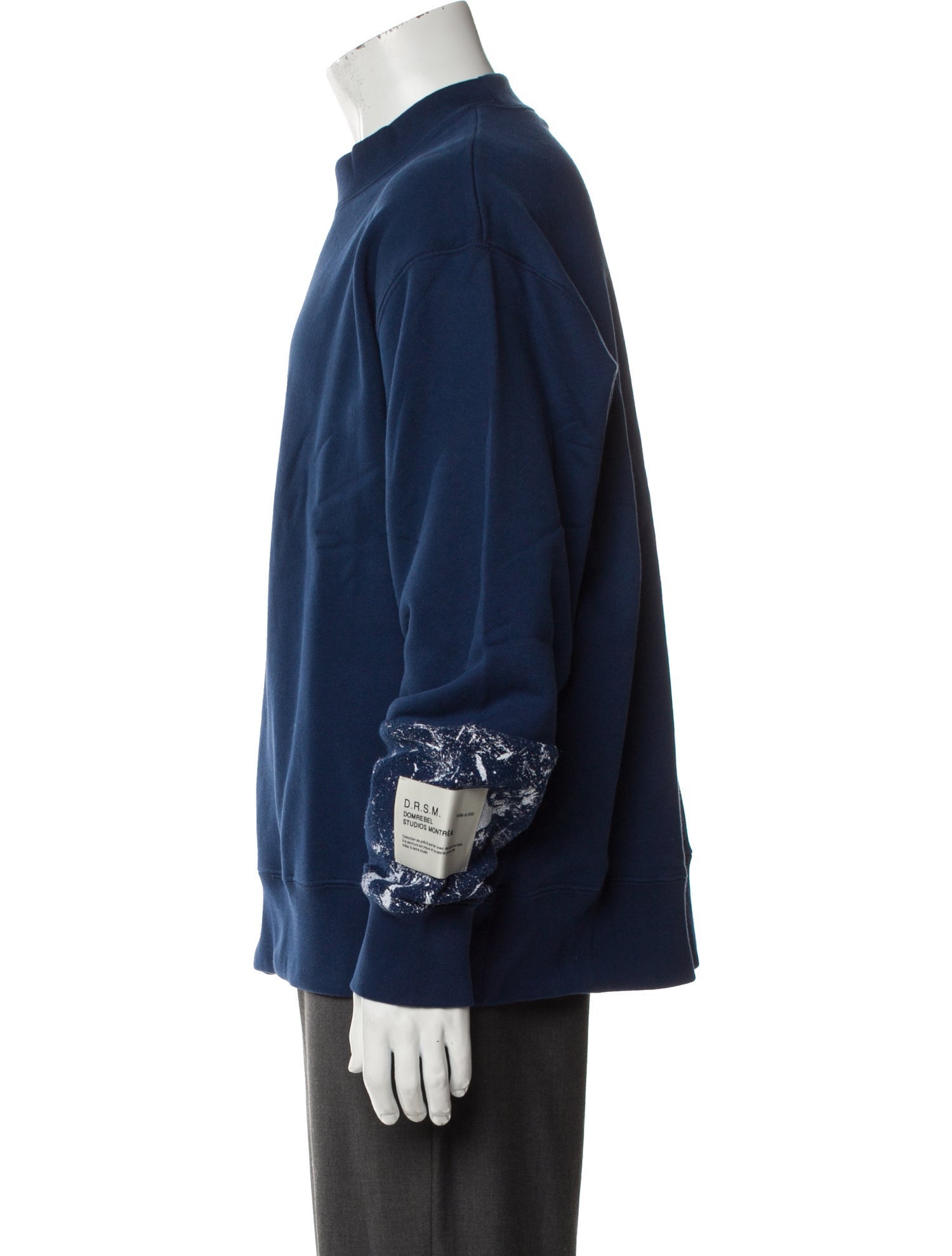 DomRebel Graphic Print Crew Neck Sweatshirt w/ Tags