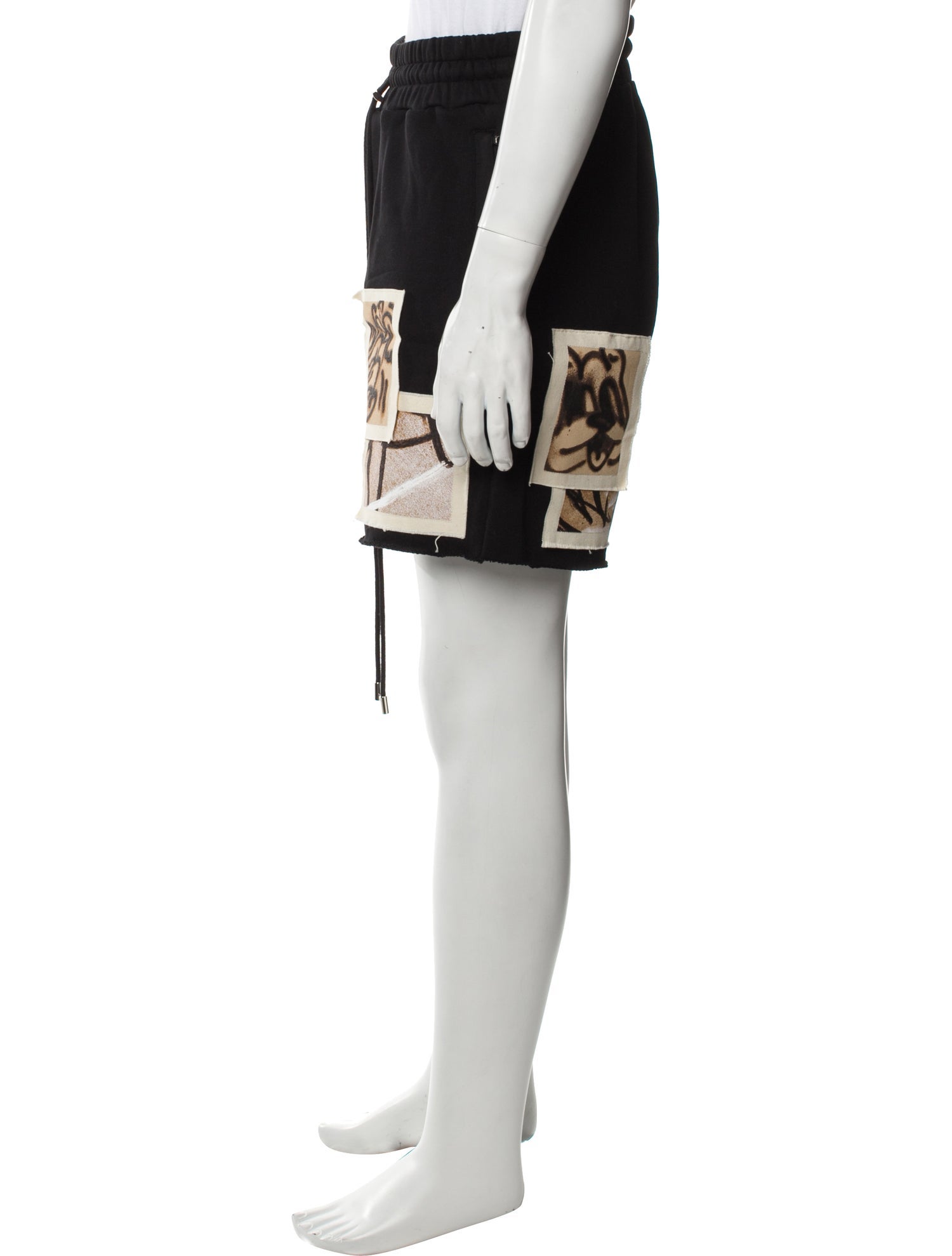 DomRebel Graphic Print Jogger Shorts w/ Tags