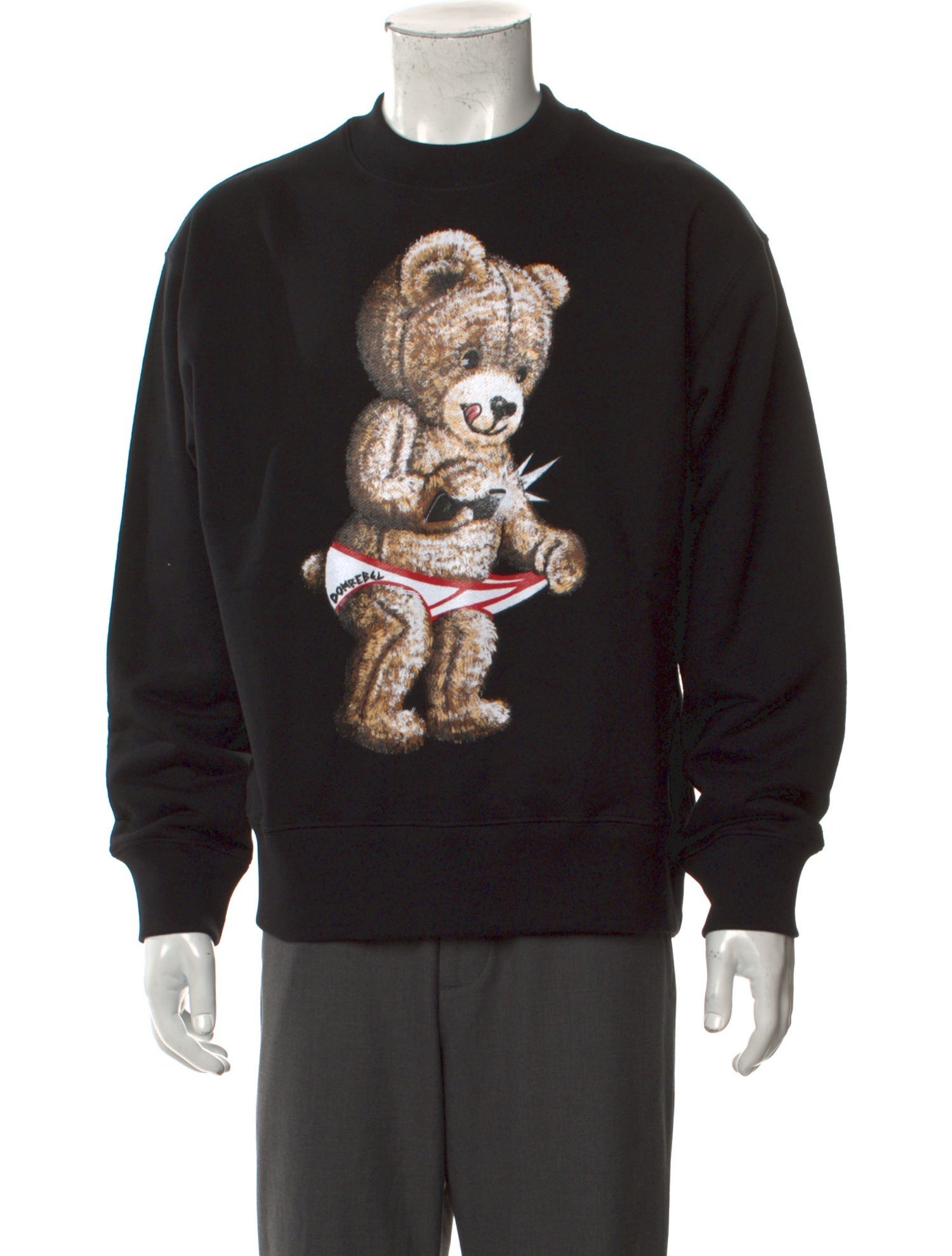 DomRebel Graphic Print Crew Neck Sweatshirt w/ Tags