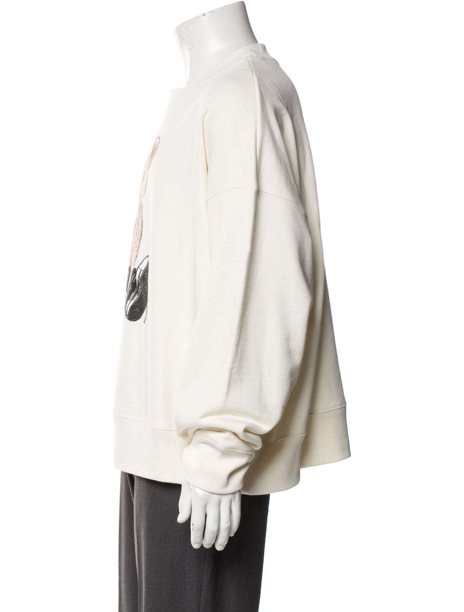 DomRebel Graphic Print Crew Neck Sweatshirt